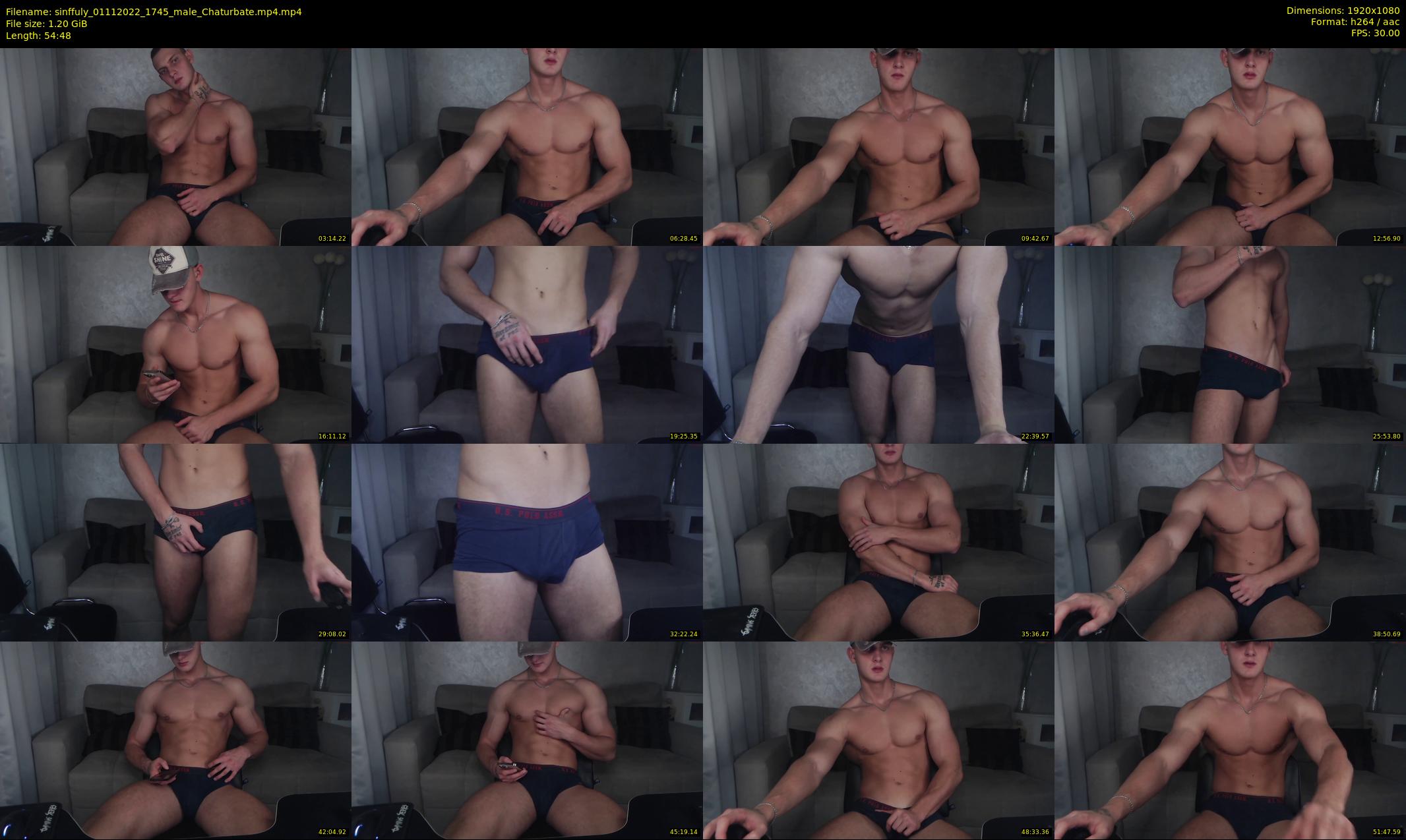 sinffuly — 55 minute Chaturbate male cam show recording, 1080p, Nov 1, 2022