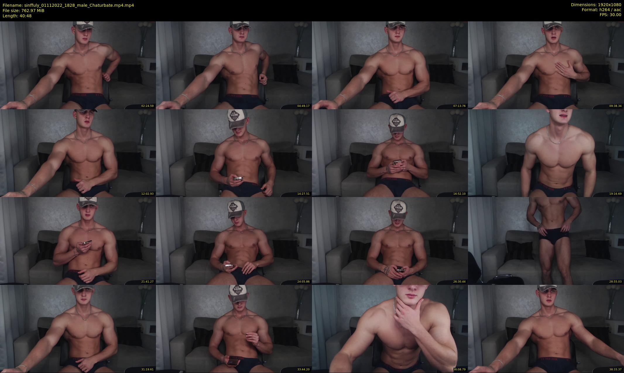 sinffuly — 41 minute Chaturbate male cam show recording, 1080p, Nov 1, 2022
