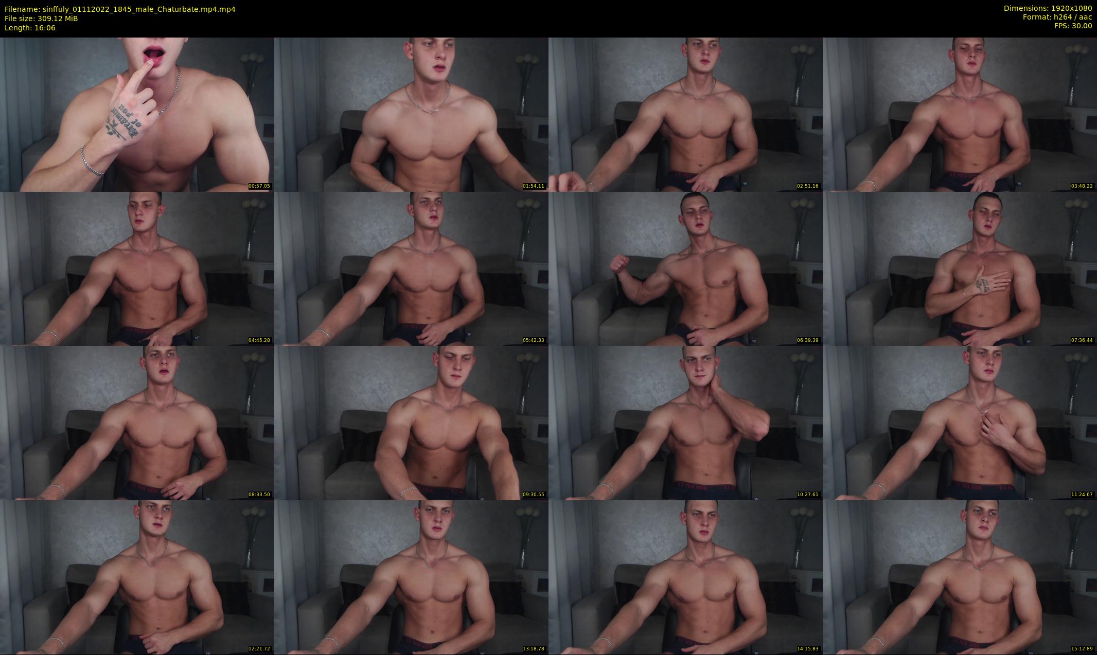 sinffuly — 17 minute Chaturbate male cam show recording, 1080p, Nov 1, 2022