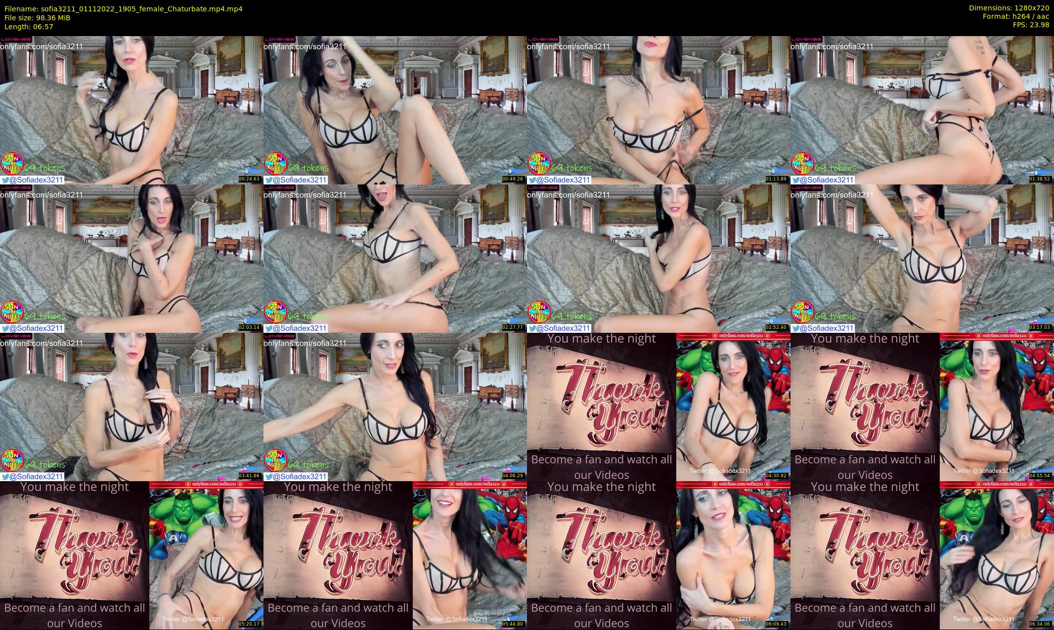 sofia3211 — 7 minute Chaturbate couple cam show recording, 720p, Nov 1, 2022