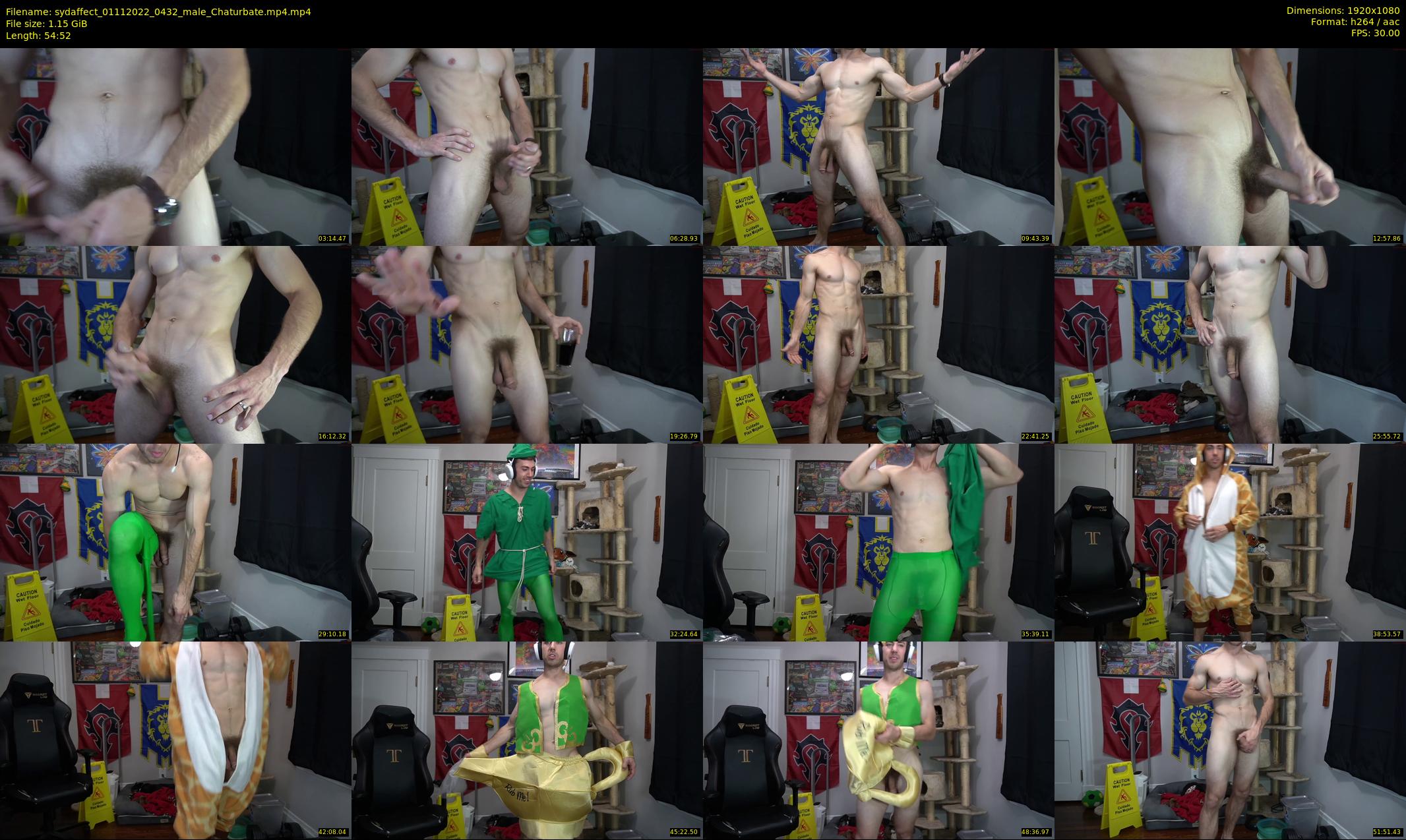 sydaffect — 55 minute Chaturbate male cam show recording, 1080p, Nov 1, 2022