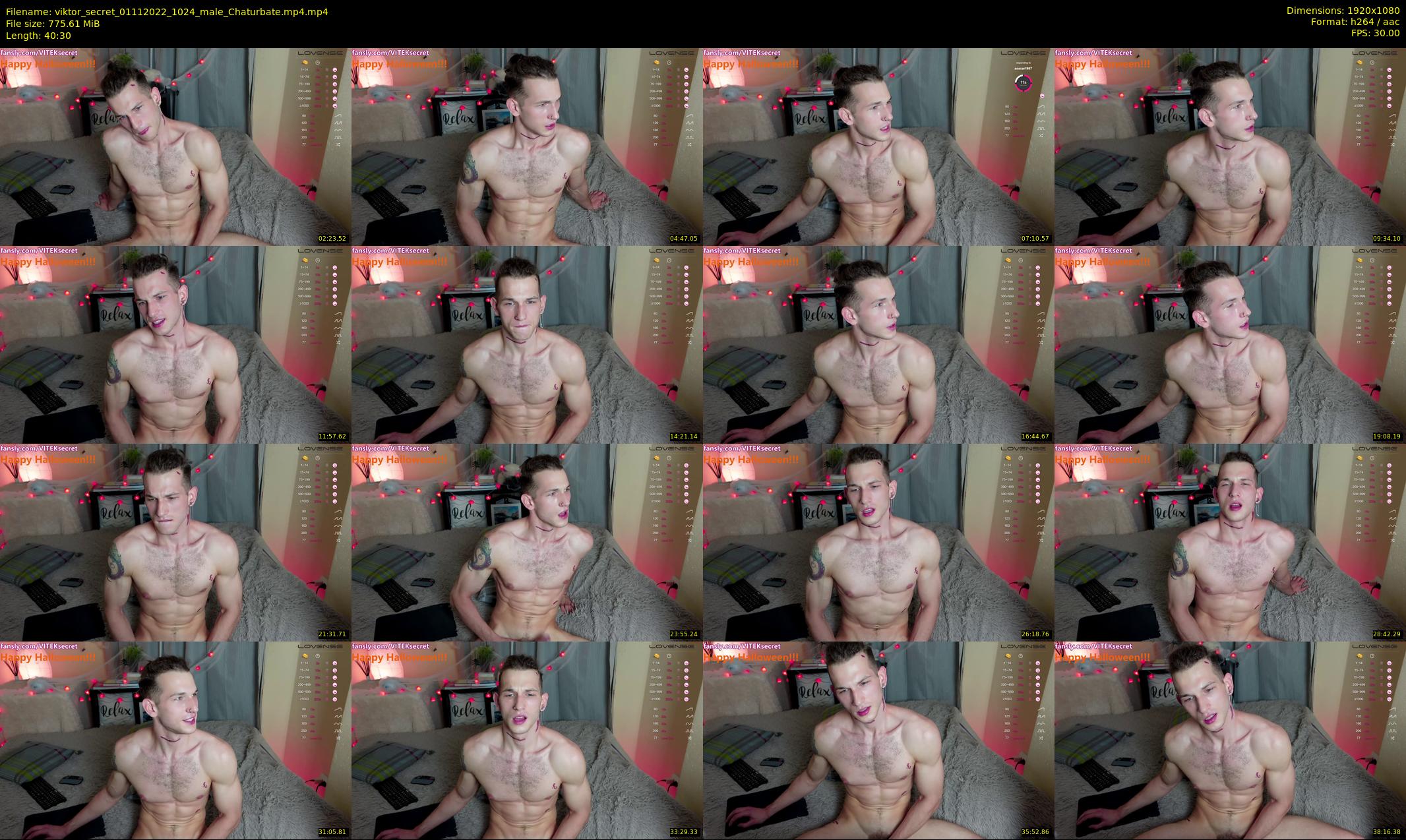 viktor_secret — 41 minute Chaturbate male cam show recording, 1080p, Nov 1, 2022