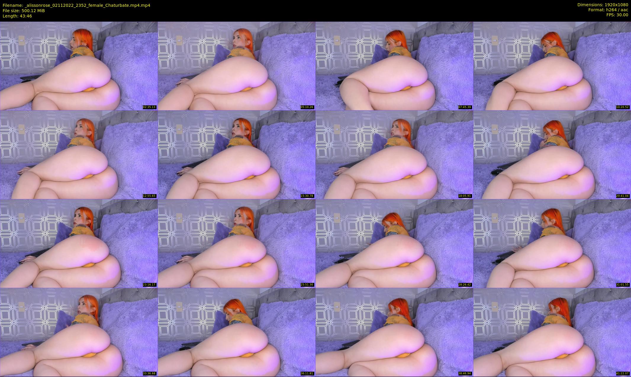 _alissonrose — 44 minute Chaturbate female cam show recording, 1080p, Nov 2, 2022