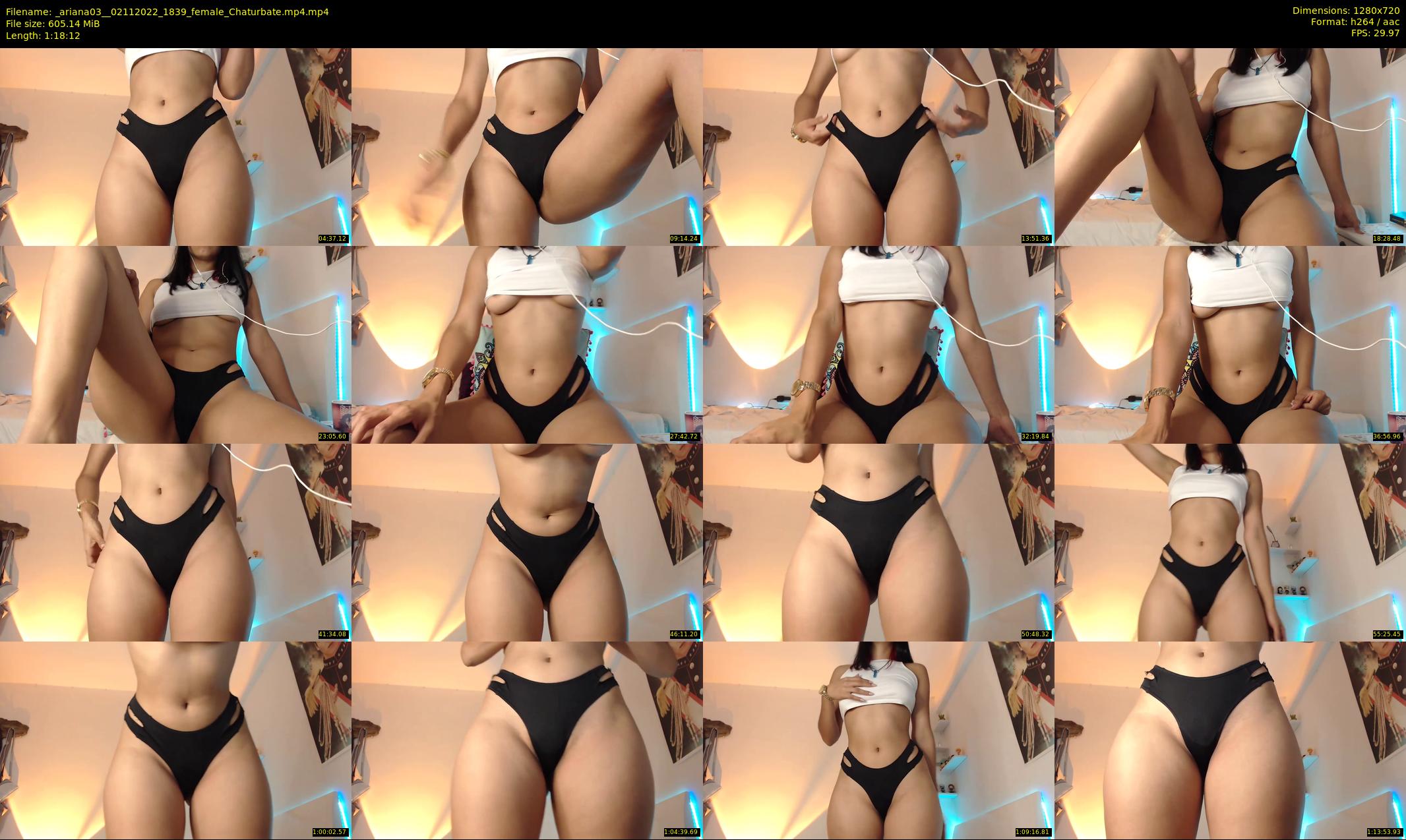 _ariana03_ — 79 minute Chaturbate female cam show recording, 720p, Nov 2, 2022