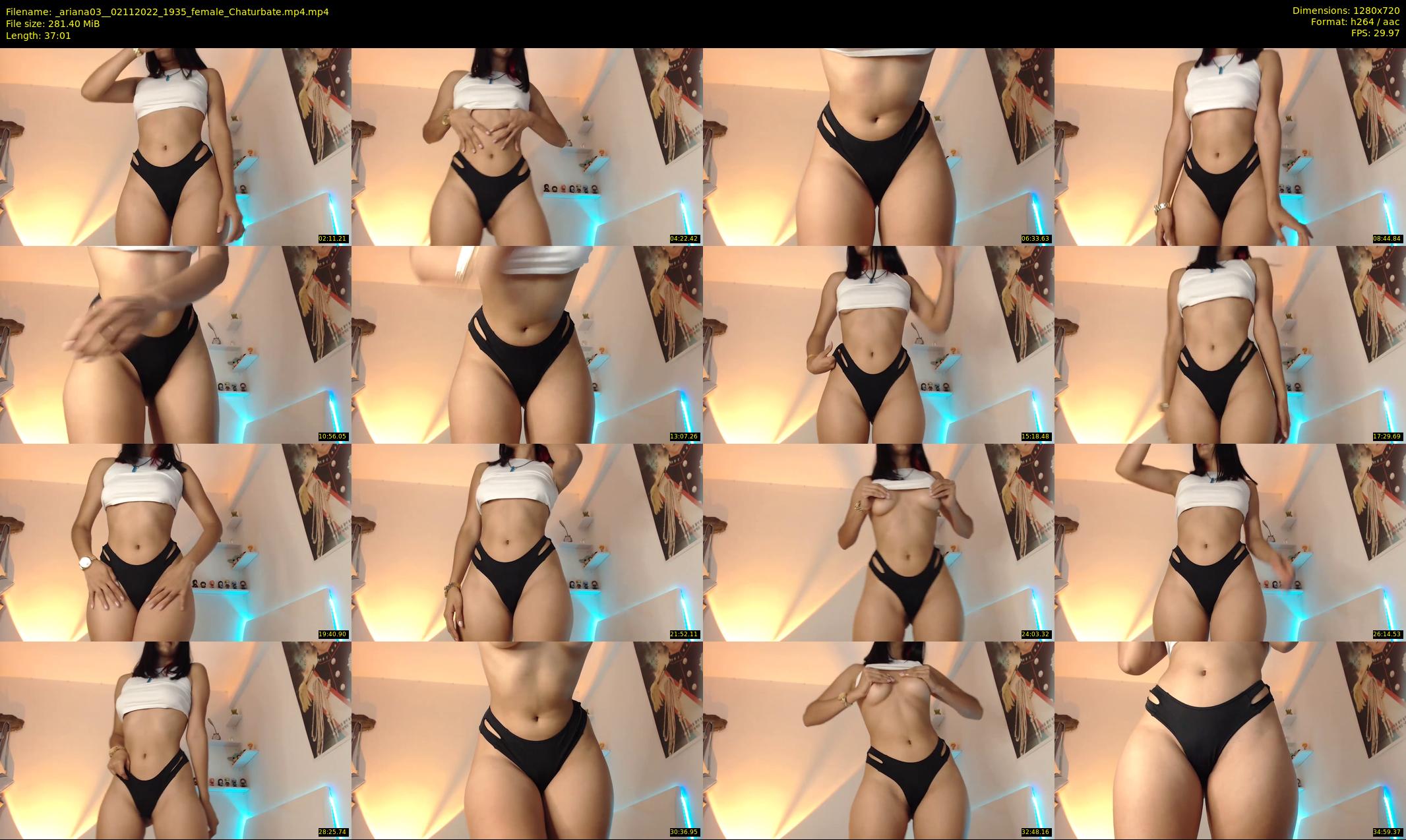 _ariana03_ — 38 minute Chaturbate female cam show recording, 720p, Nov 2, 2022