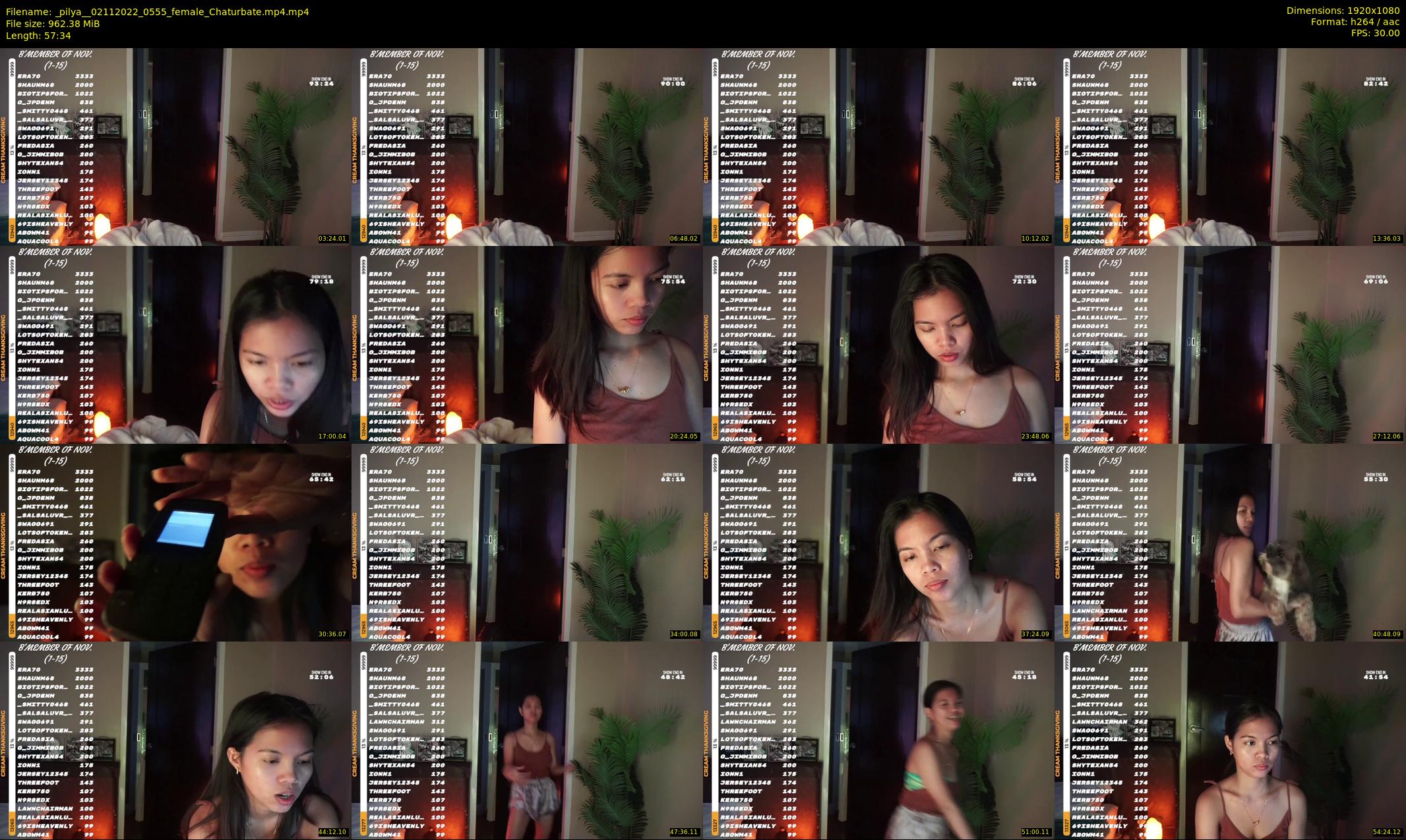 _pilya_ — 58 minute Chaturbate female cam show recording, 1080p, Nov 2, 2022