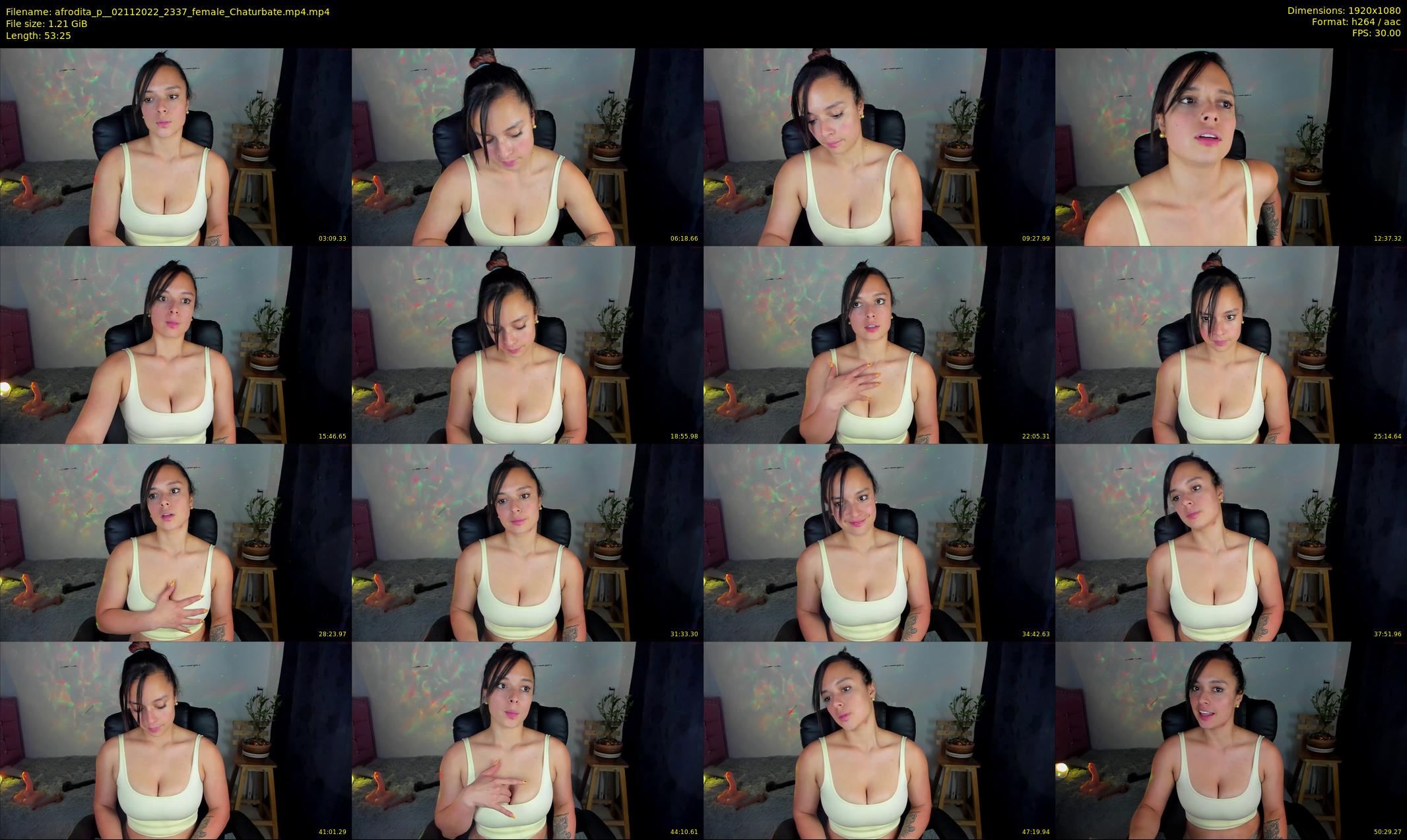 afrodita_p_ — 54 minute Chaturbate female cam show recording, 1080p, Nov 2, 2022