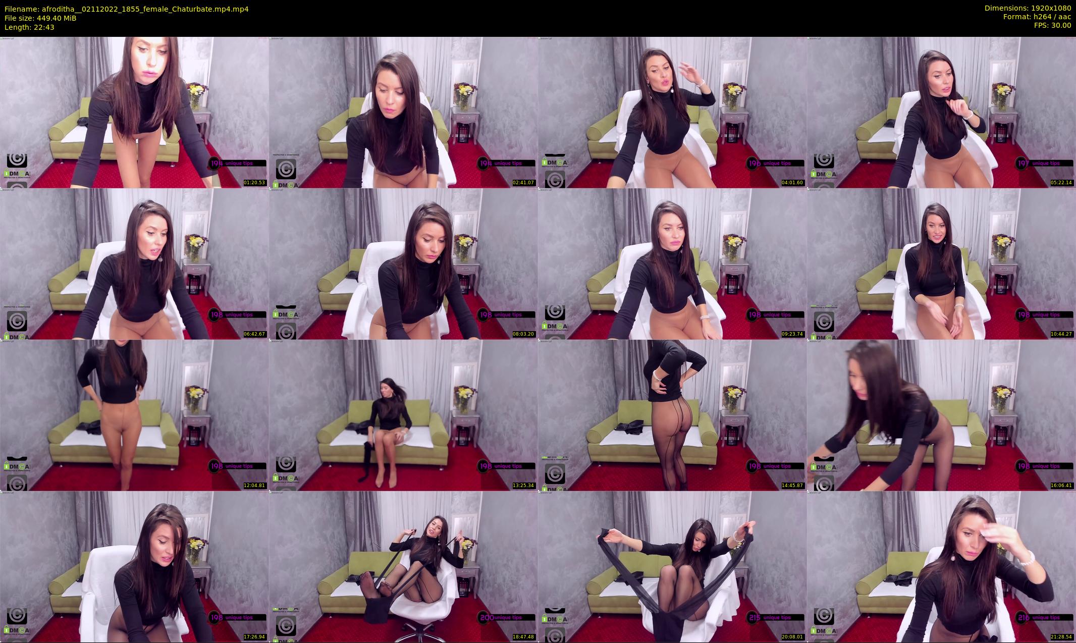 afroditha_ — 23 minute Chaturbate female cam show recording, 1080p, Nov 2, 2022