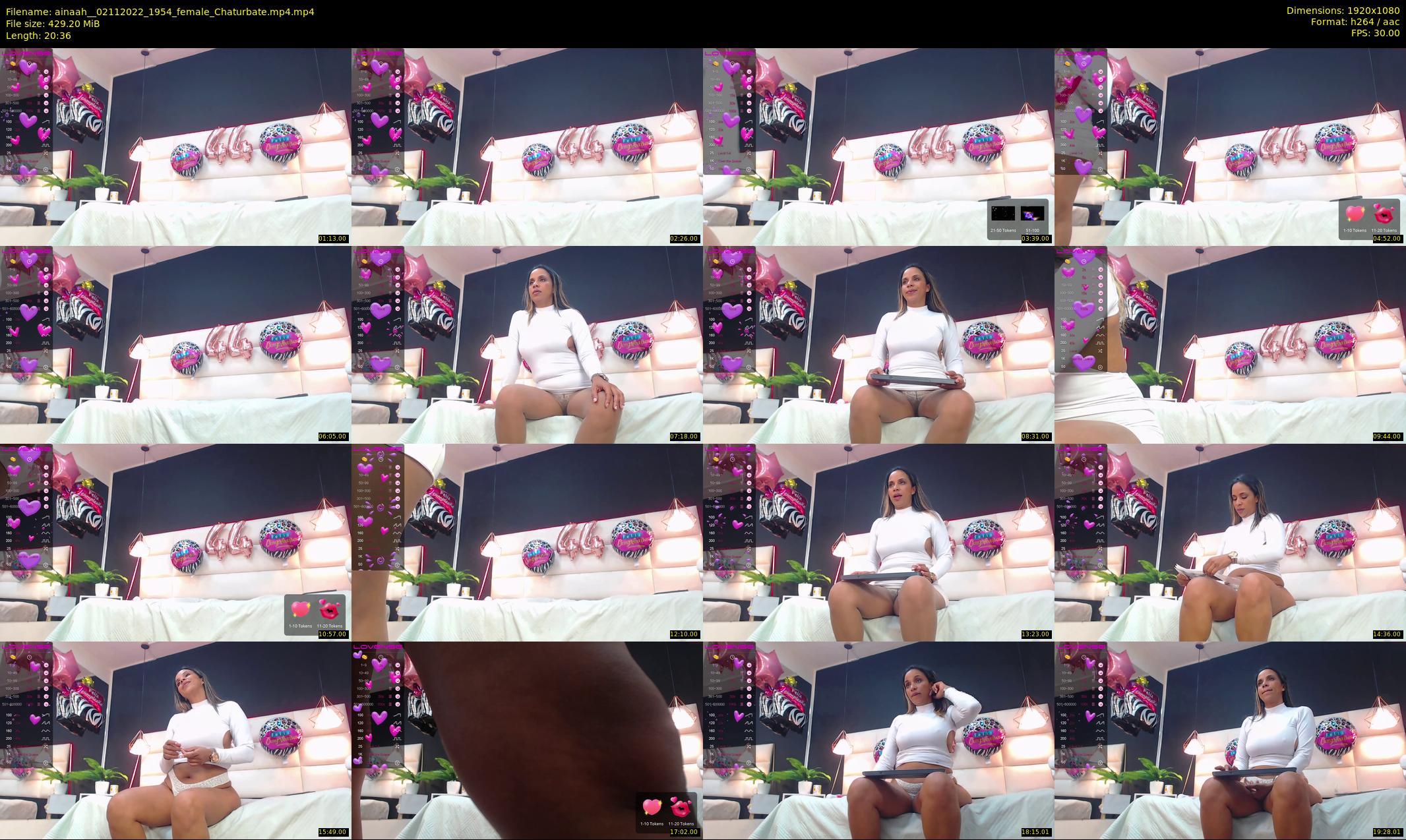 ainaah_ — 21 minute Chaturbate female cam show recording, 1080p, Nov 2, 2022