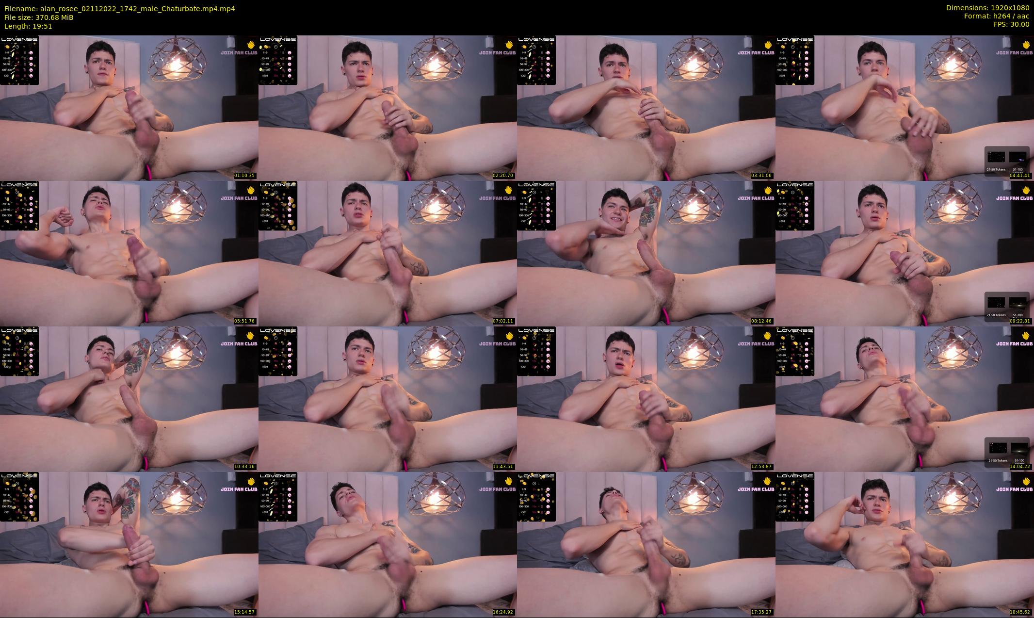 alan_rosee — 20 minute Chaturbate male cam show recording, 1080p, Nov 2, 2022