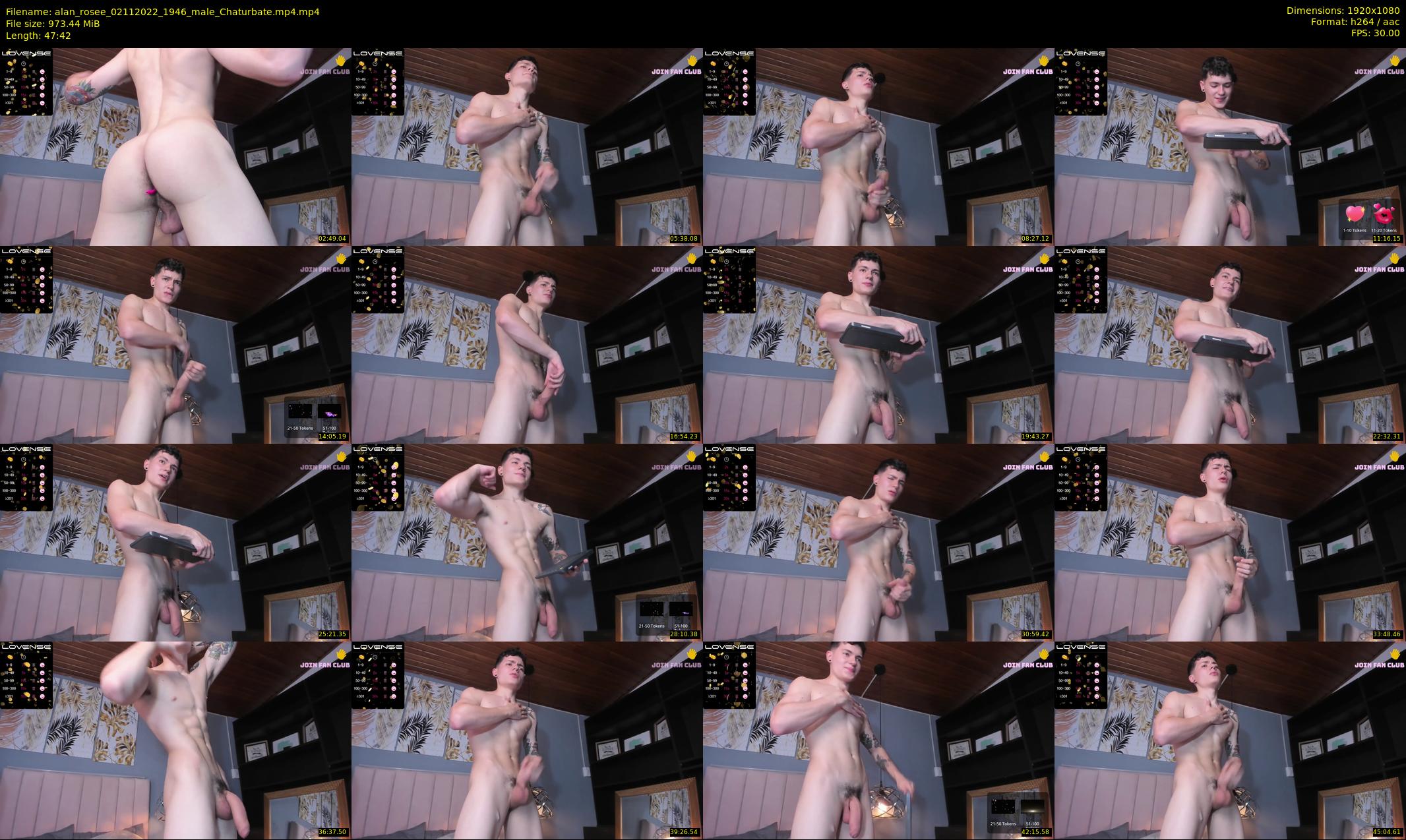 alan_rosee — 48 minute Chaturbate male cam show recording, 1080p, Nov 2, 2022
