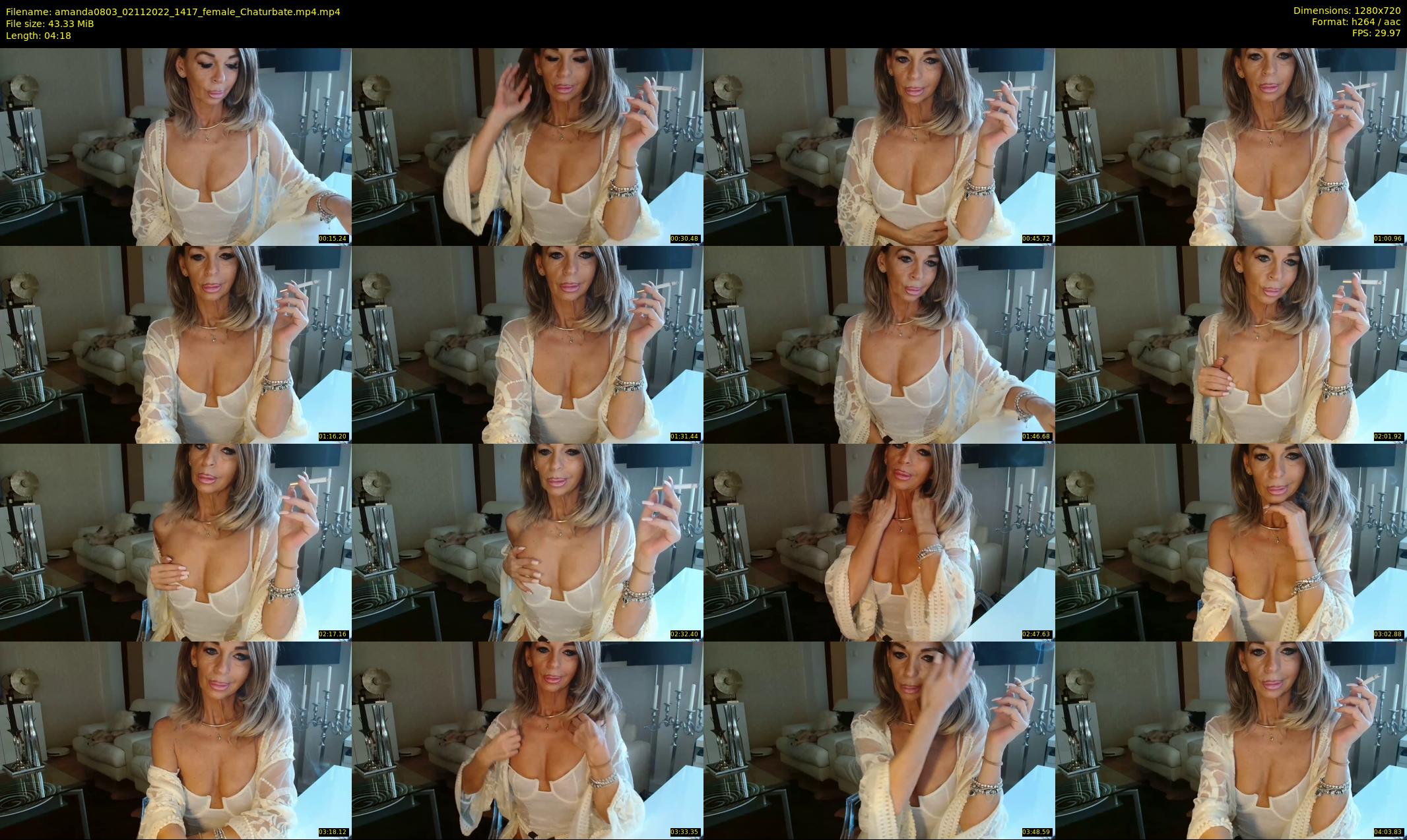 amanda0803 — 5 minute Chaturbate female cam show recording, 720p, Nov 2, 2022