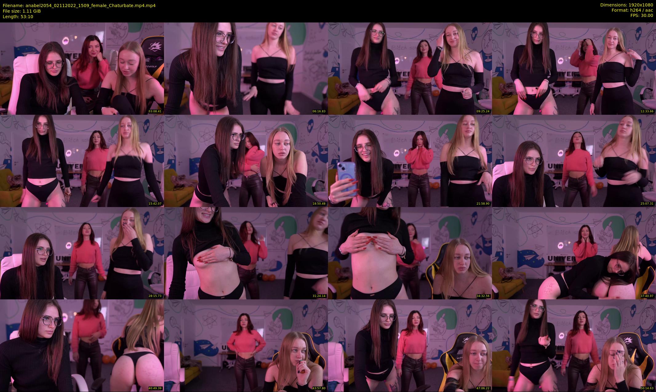anabel2054 — 54 minute Chaturbate female cam show recording, 1080p, Nov 2, 2022