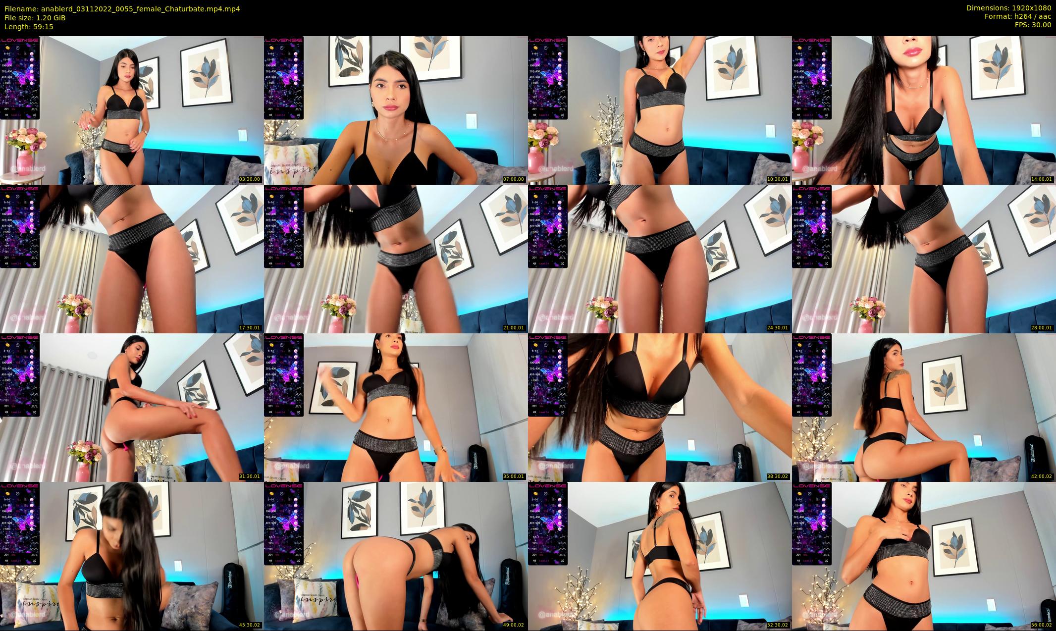 anablerd — 60 minute Chaturbate female cam show recording, 1080p, Nov 3, 2022
