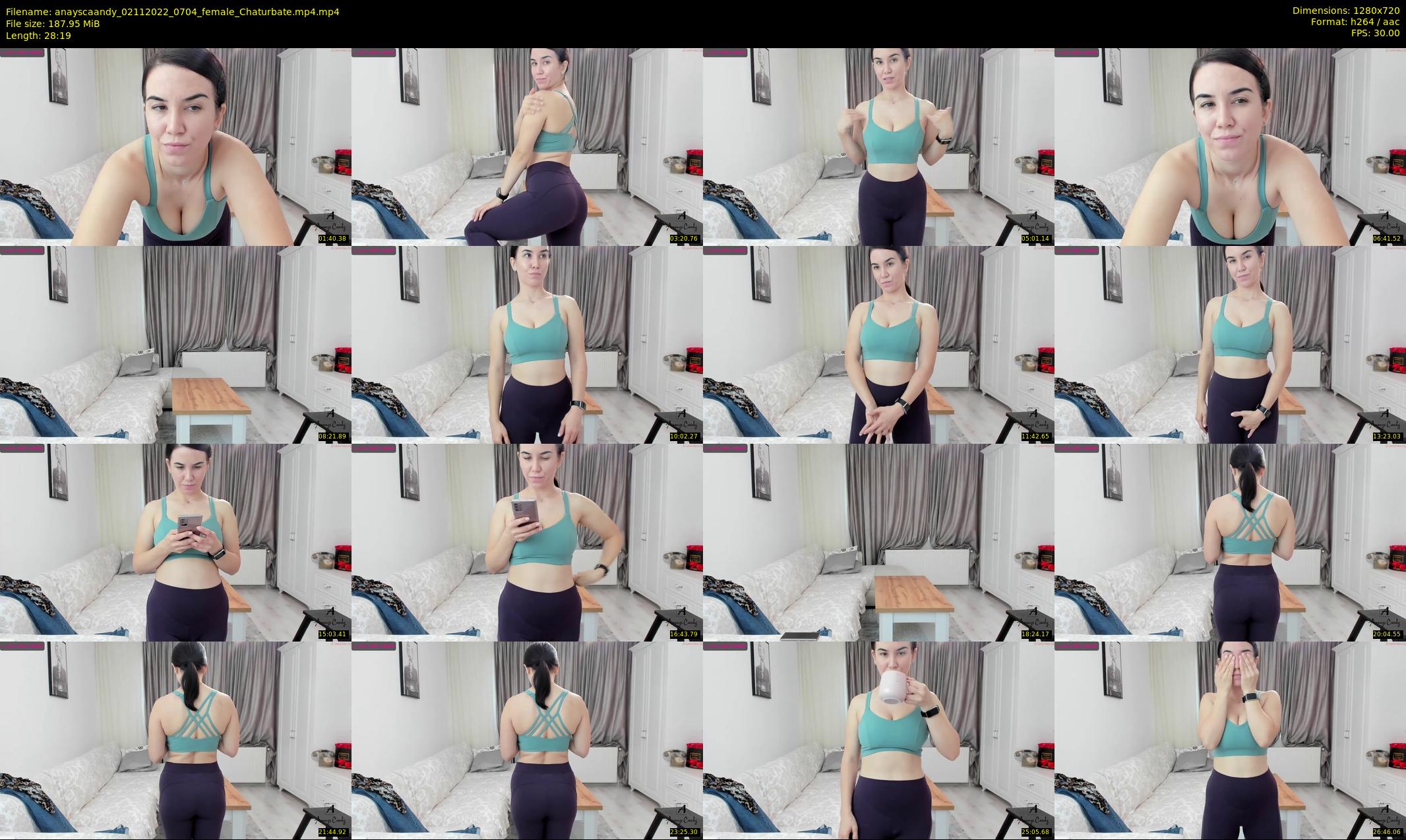anayscaandy — 29 minute Chaturbate female cam show recording, 720p, Nov 2, 2022