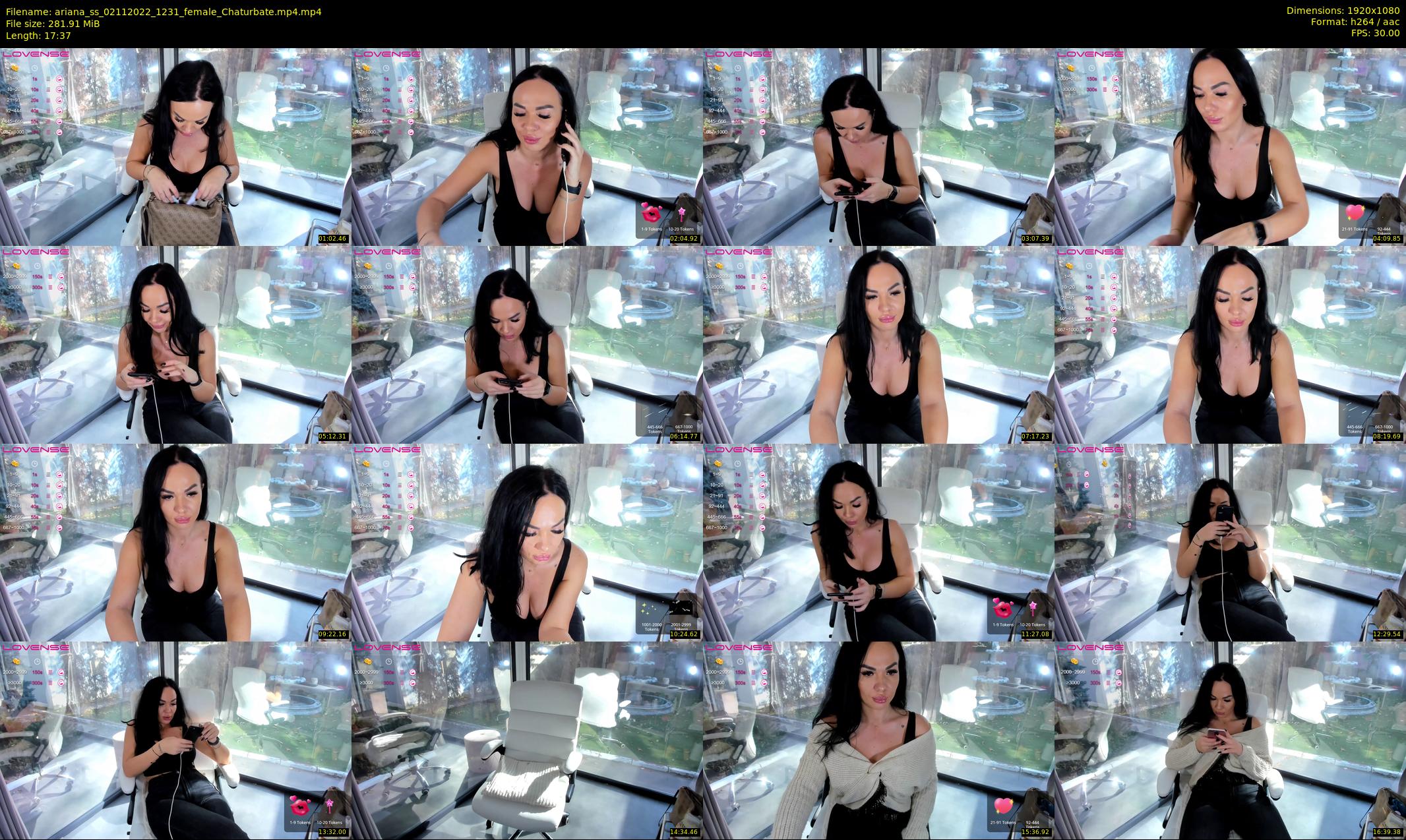 ariana_ss — 18 minute Chaturbate female cam show recording, 1080p, Nov 2, 2022
