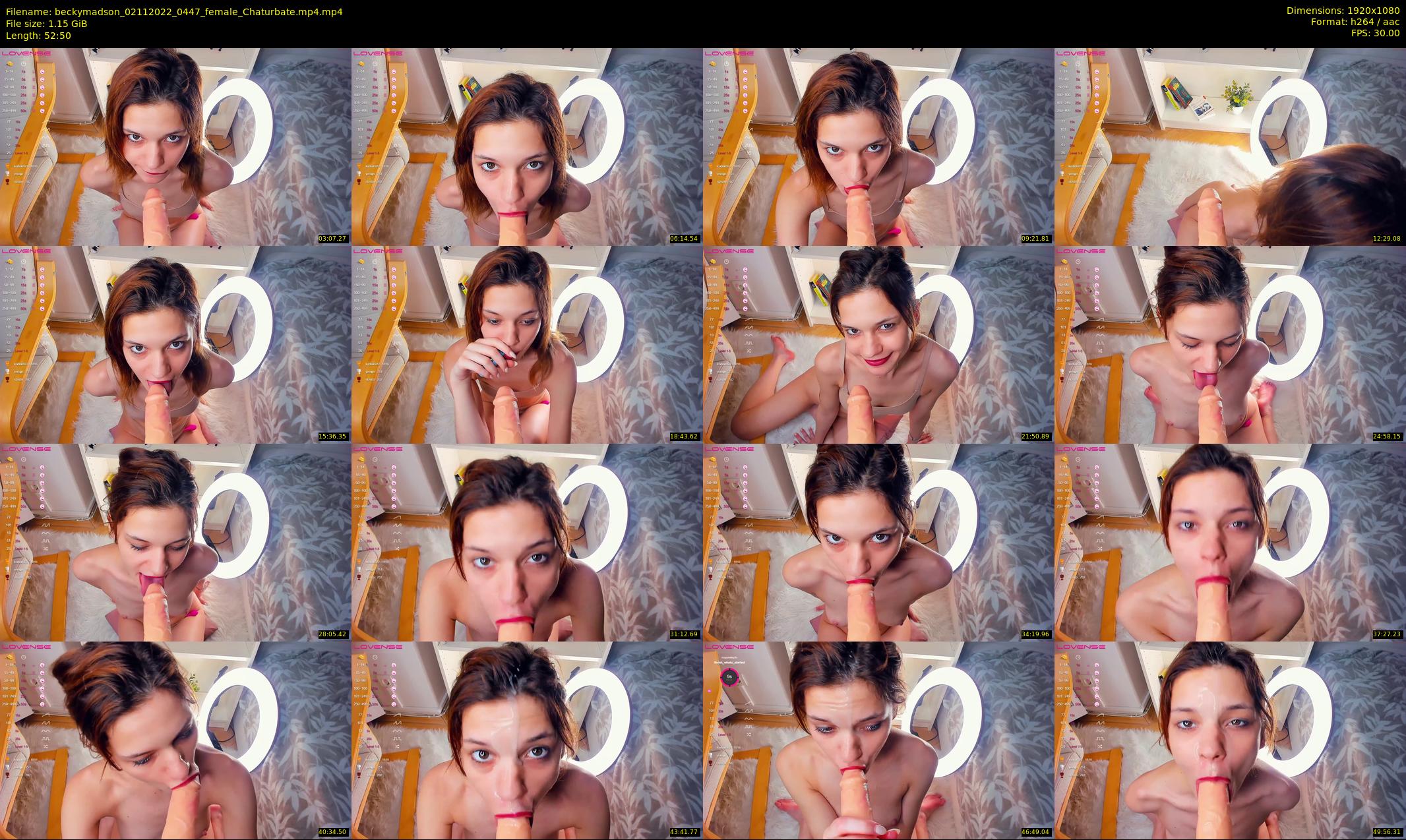beckymadson — 53 minute Chaturbate female cam show recording, 1080p, Nov 2, 2022