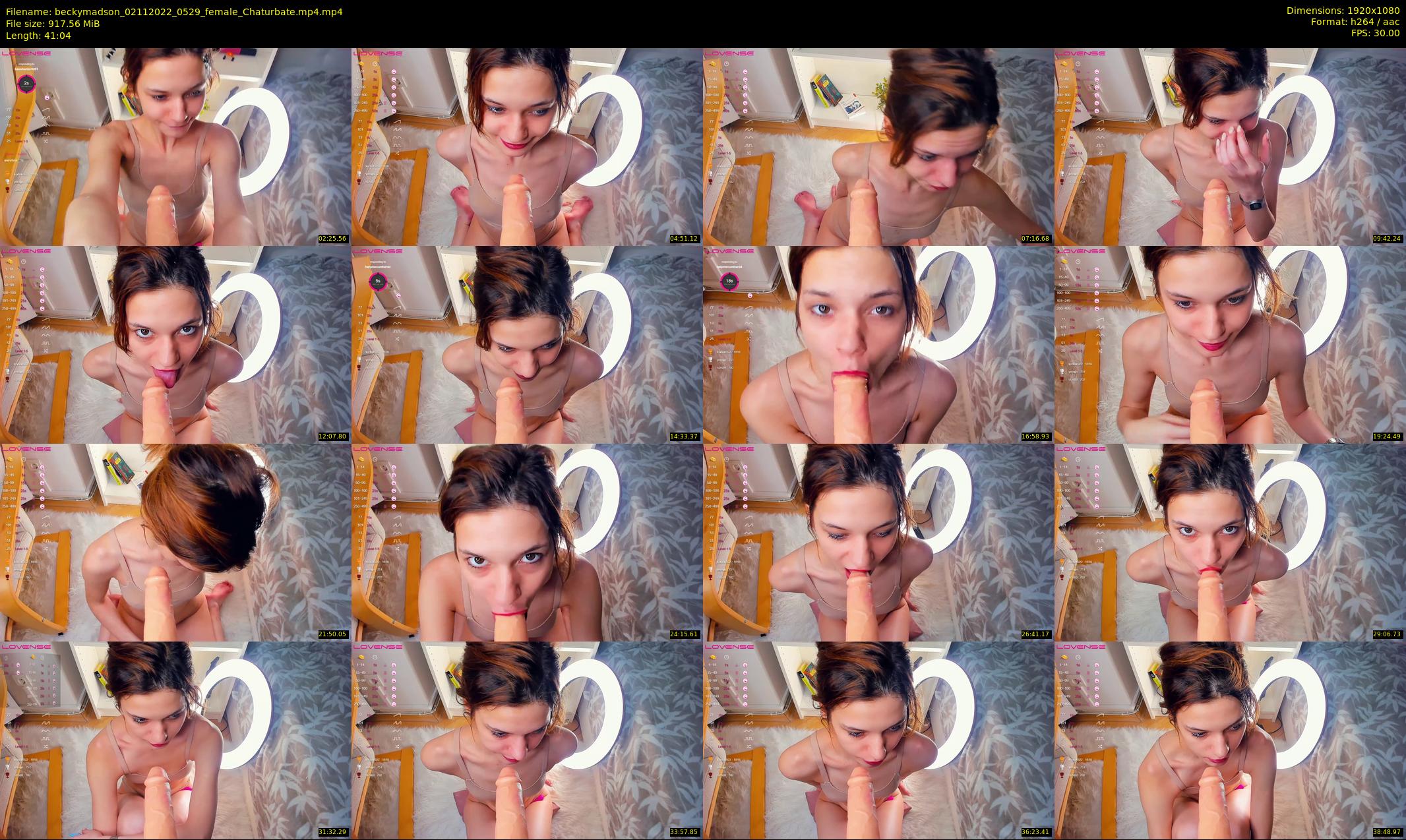 beckymadson — 42 minute Chaturbate female cam show recording, 1080p, Nov 2, 2022