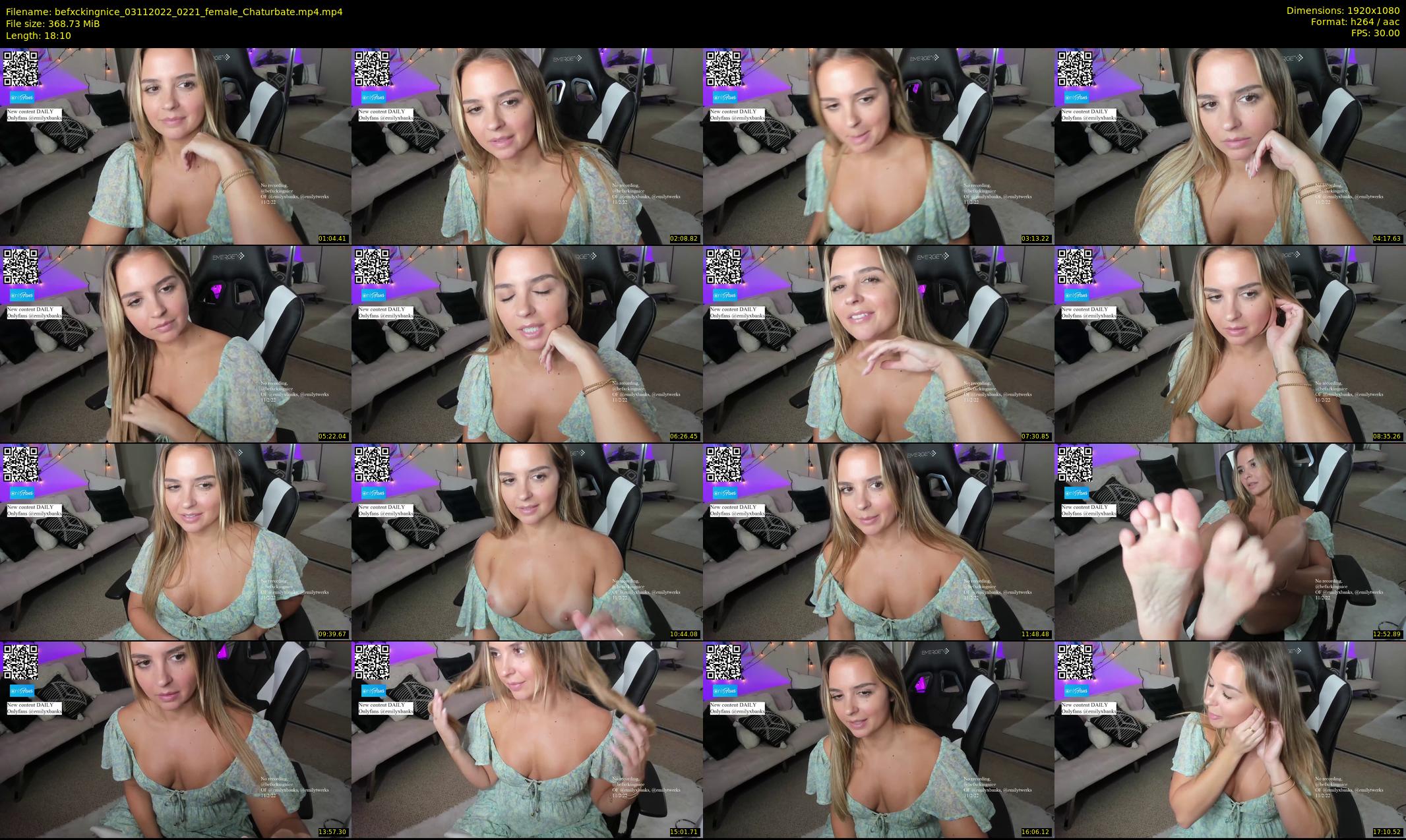 befxckingnice — 19 minute Chaturbate female cam show recording, 1080p, Nov 3, 2022