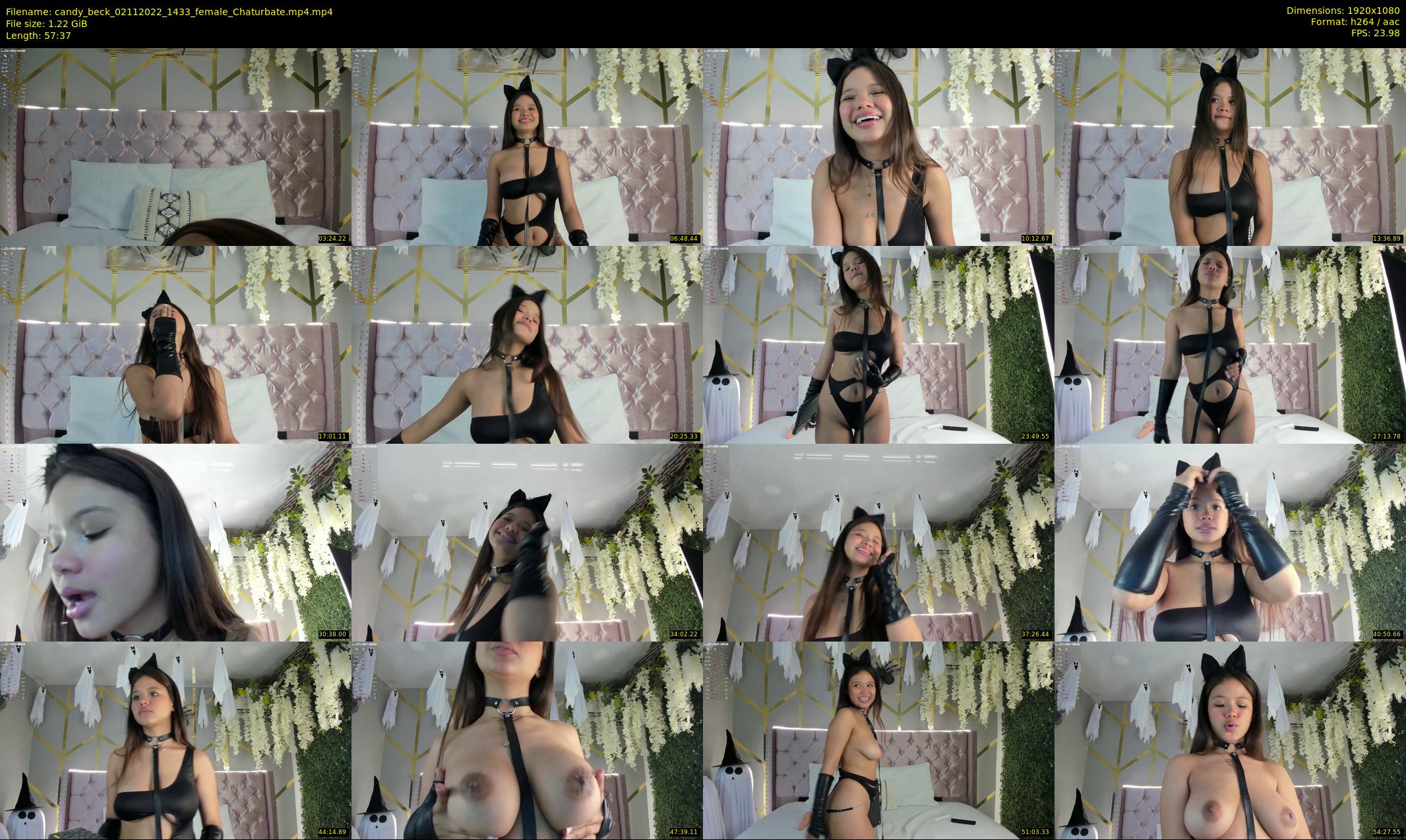 candy_beck — 58 minute Chaturbate female cam show recording, 1080p, Nov 2, 2022