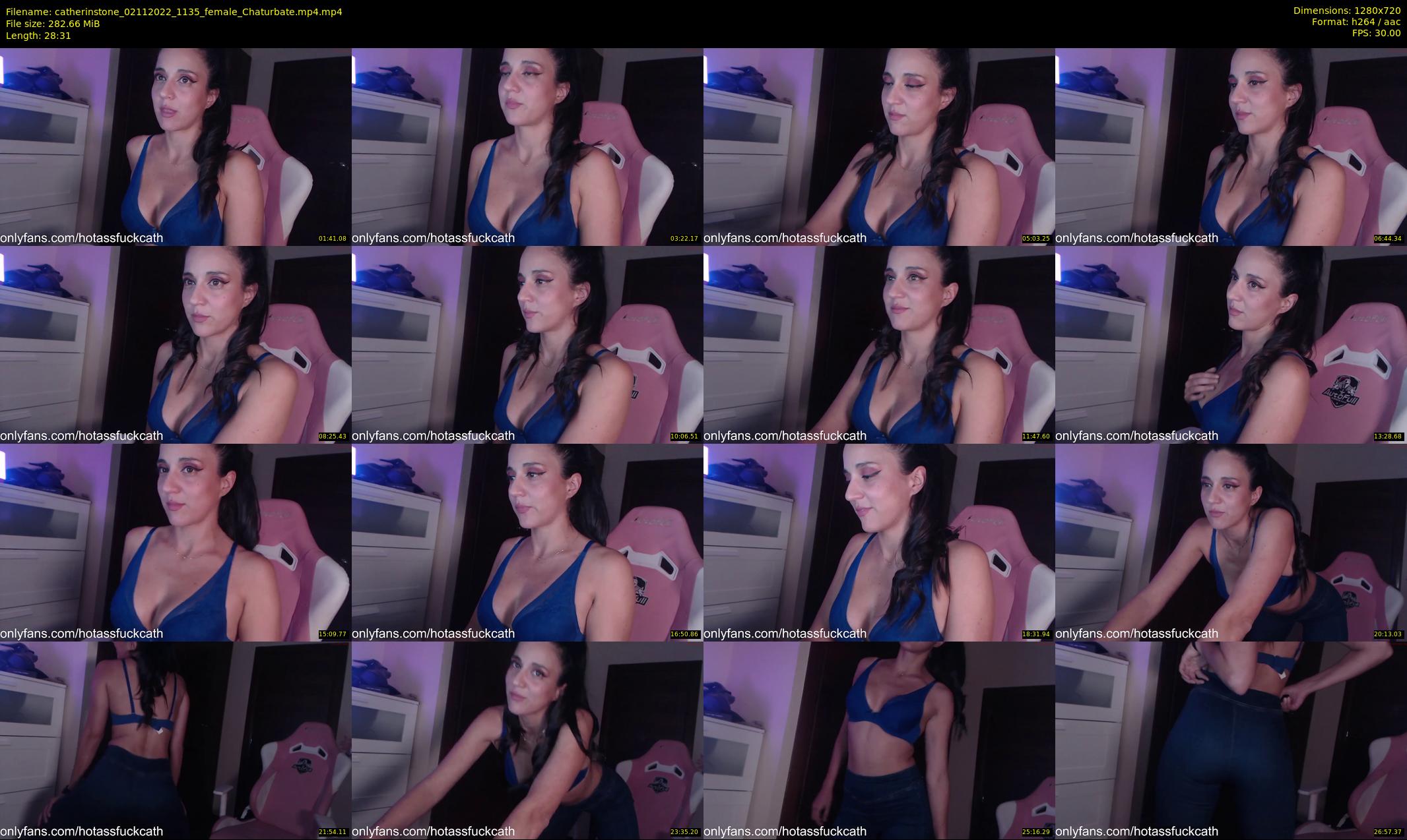 catherinstone — 29 minute Chaturbate female cam show recording, 720p, Nov 2, 2022
