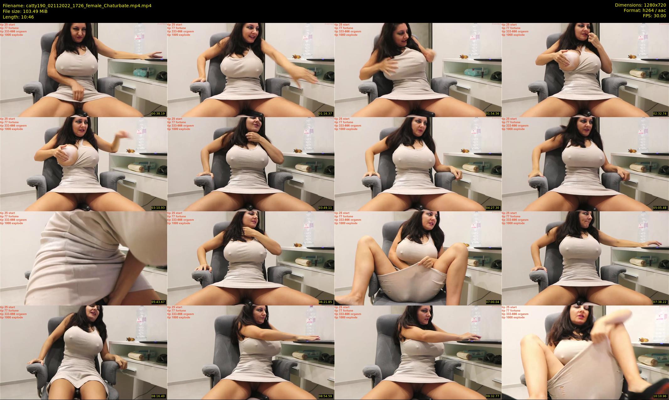 catty190 — 11 minute Chaturbate female cam show recording, 720p, Nov 2, 2022