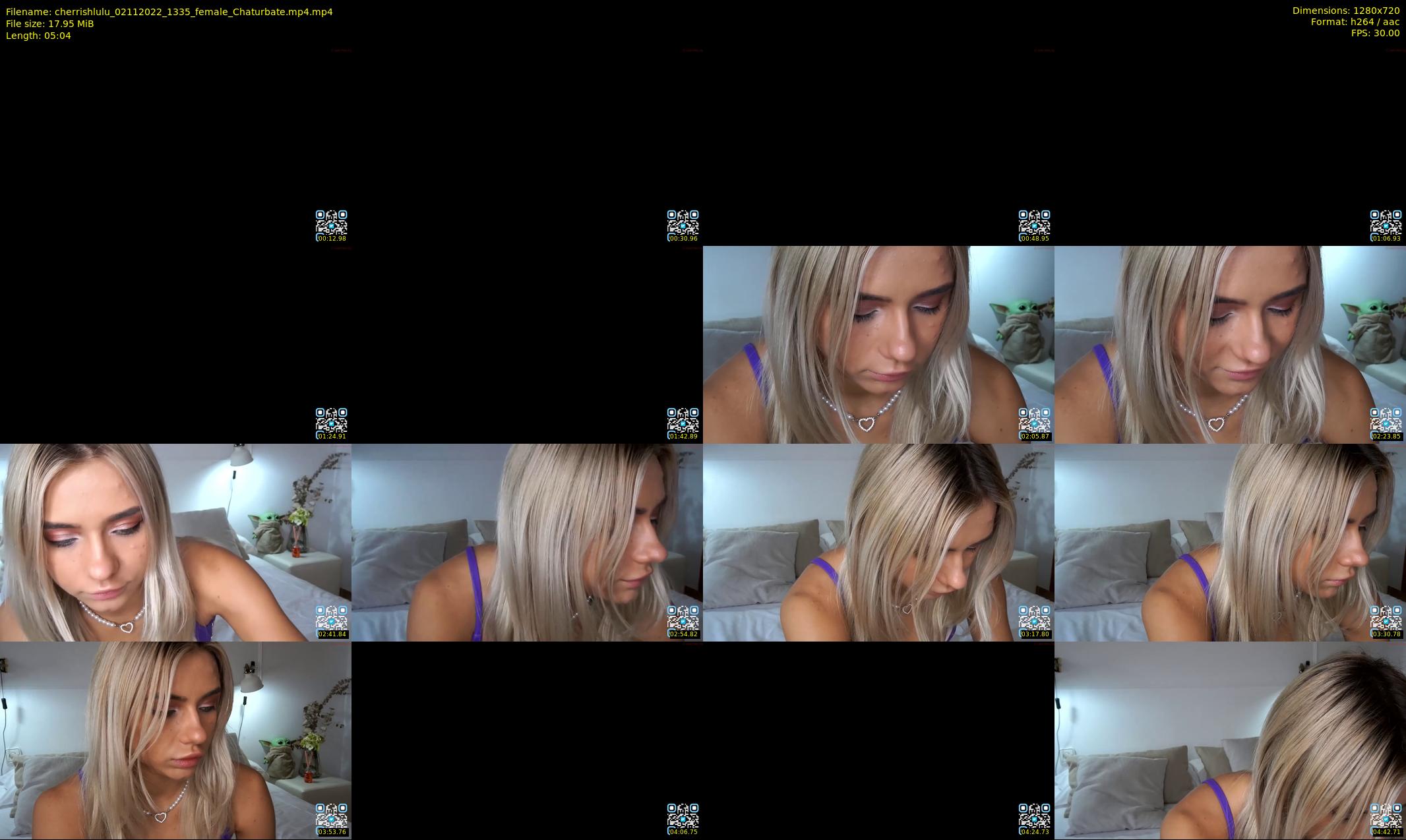 cherrishlulu — 6 minute Chaturbate female cam show recording, 720p, Nov 2, 2022