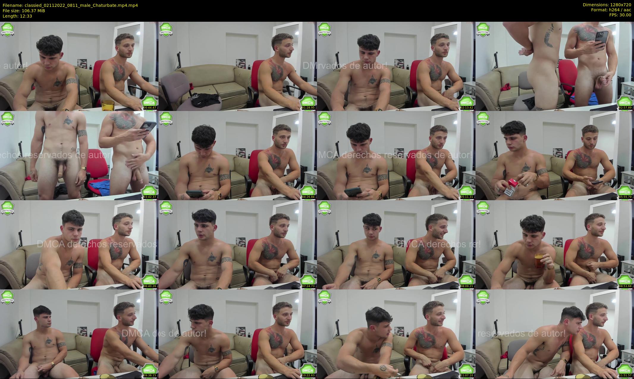 classied — 13 minute Chaturbate male cam show recording, 720p, Nov 2, 2022