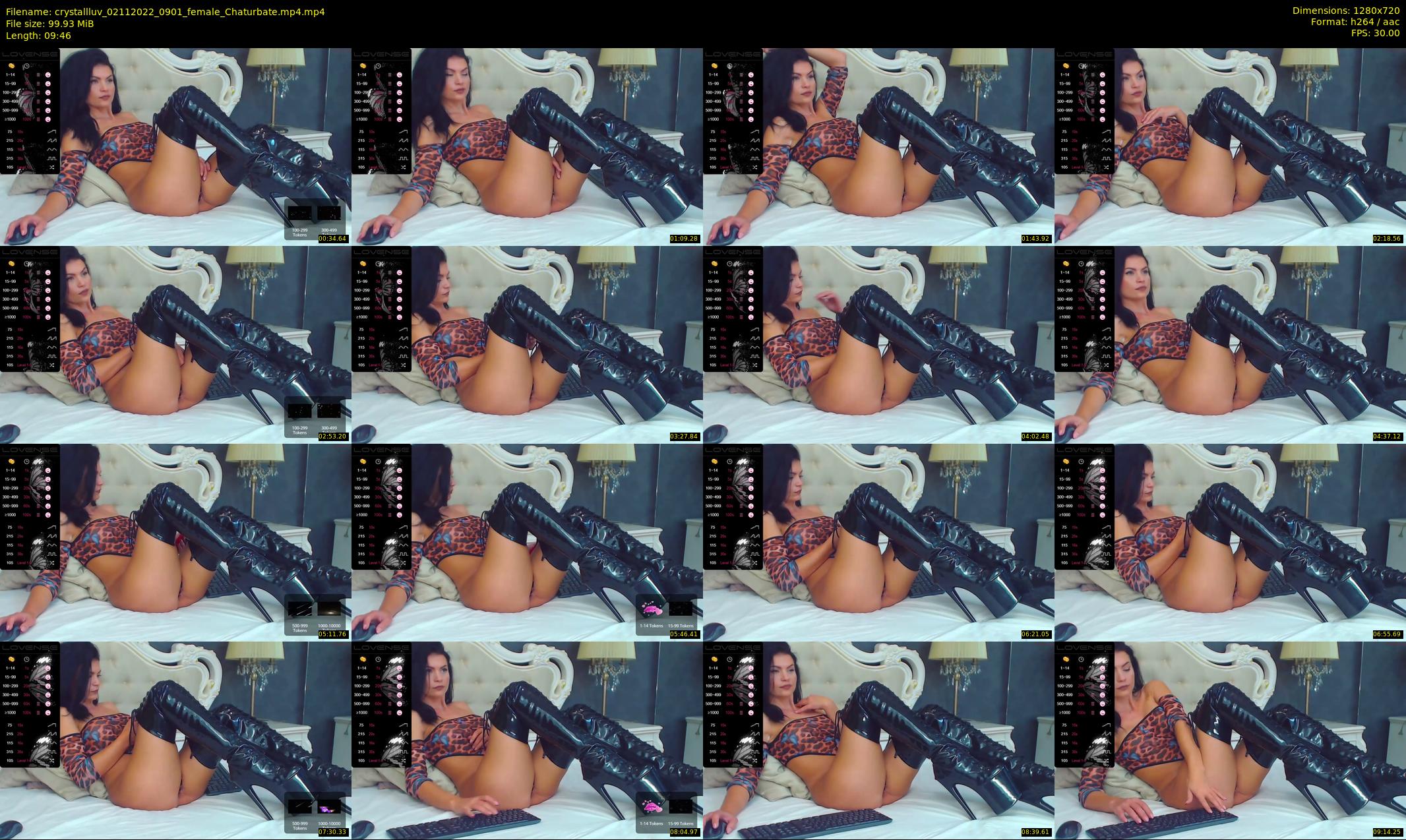 crystallluv — 10 minute Chaturbate female cam show recording, 720p, Nov 2, 2022