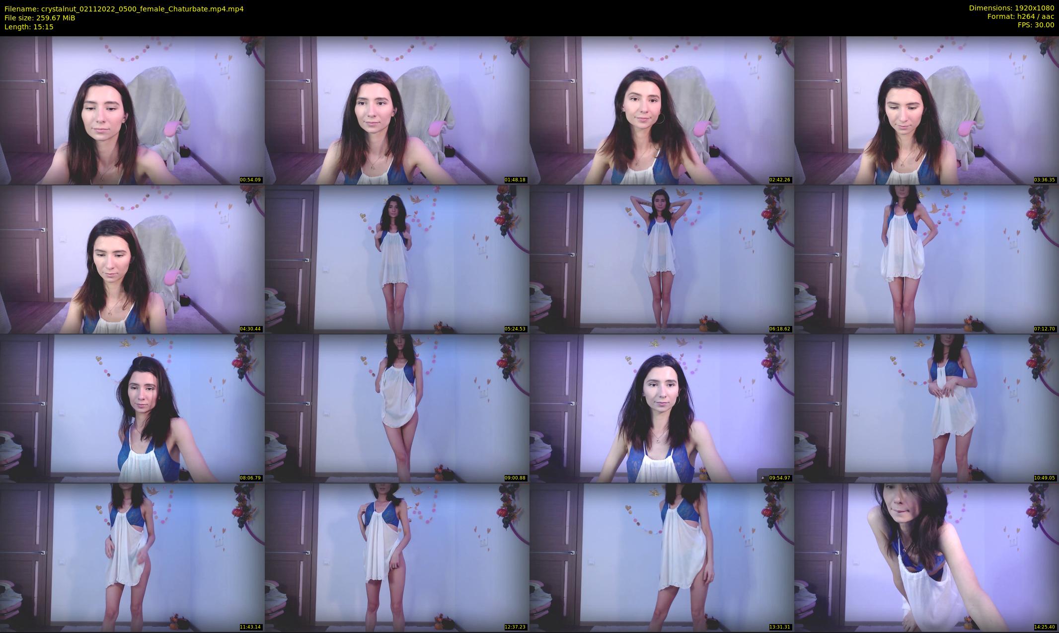 crystalnut — 16 minute Chaturbate female cam show recording, 1080p, Nov 2, 2022