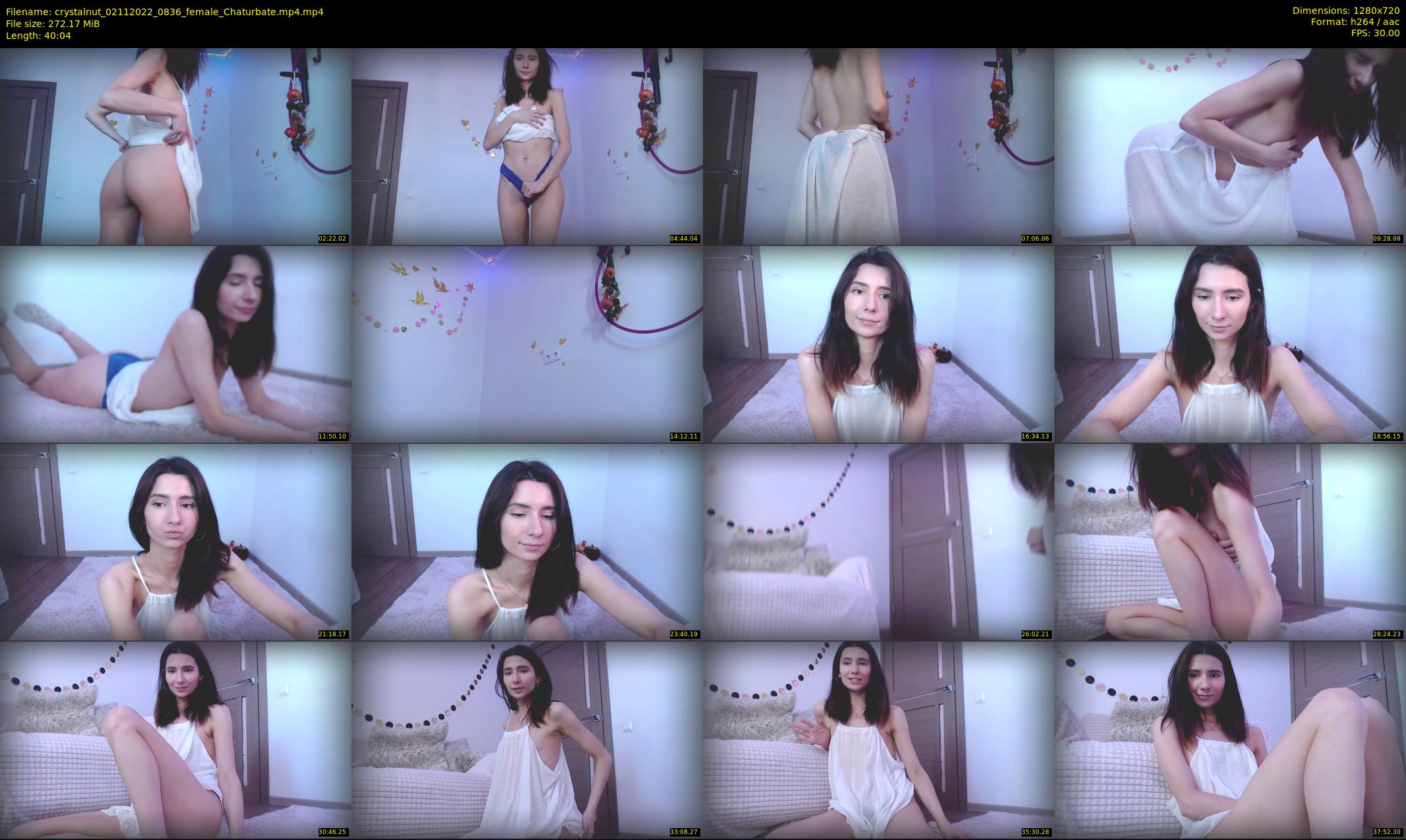 crystalnut — 41 minute Chaturbate female cam show recording, 720p, Nov 2, 2022