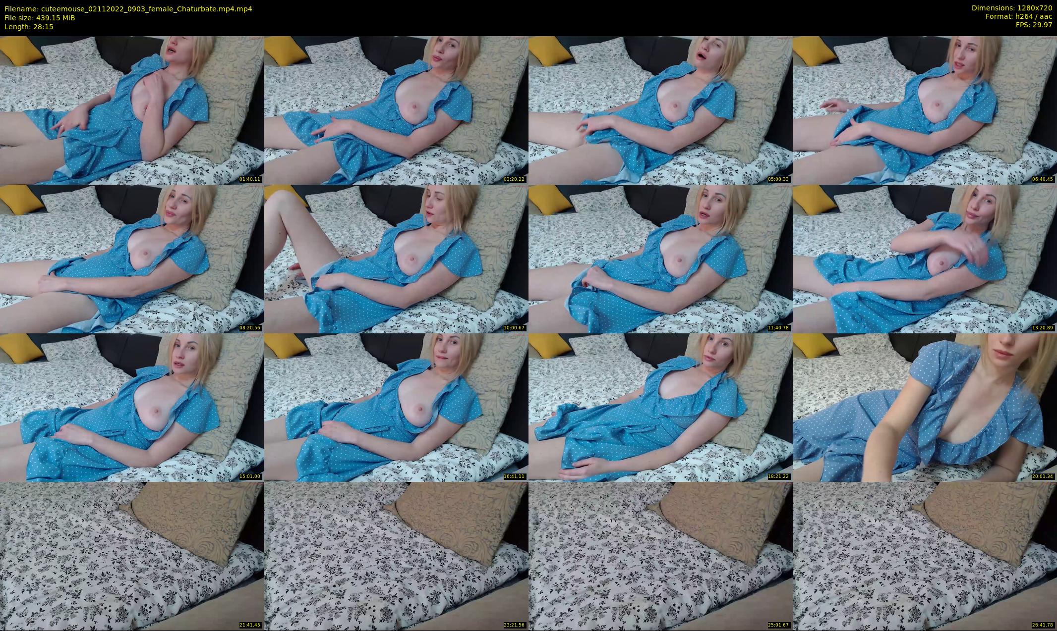 cuteemouse — 29 minute Chaturbate female cam show recording, 720p, Nov 2, 2022