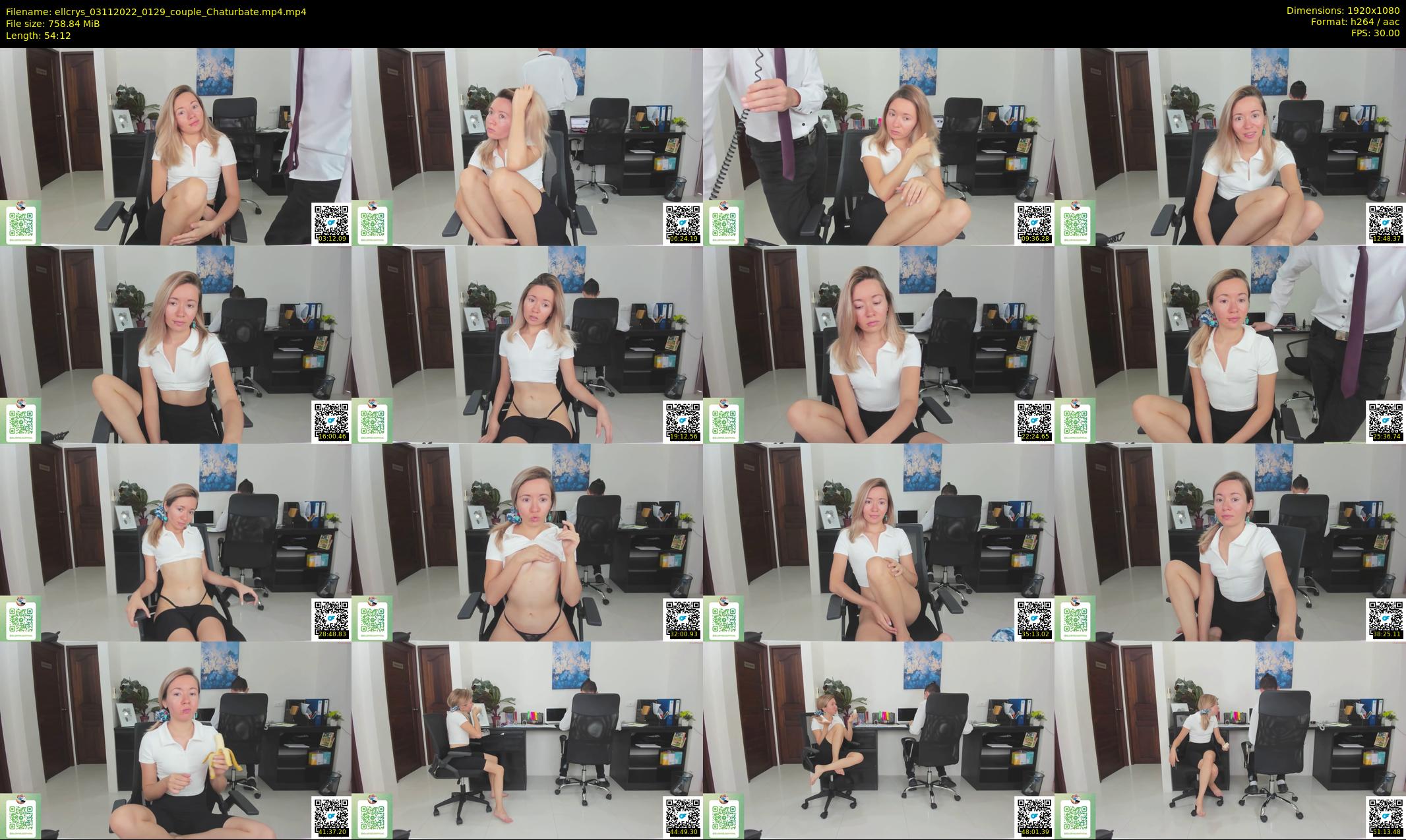 ellcrys — 55 minute Chaturbate couple cam show recording, 1080p, Nov 3, 2022