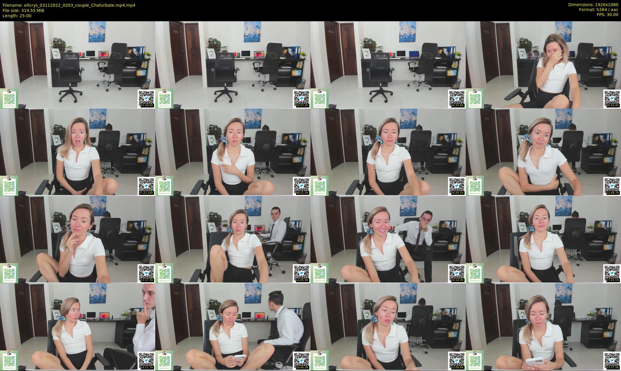 ellcrys — 25 minute Chaturbate couple cam show recording, 1080p, Nov 3, 2022