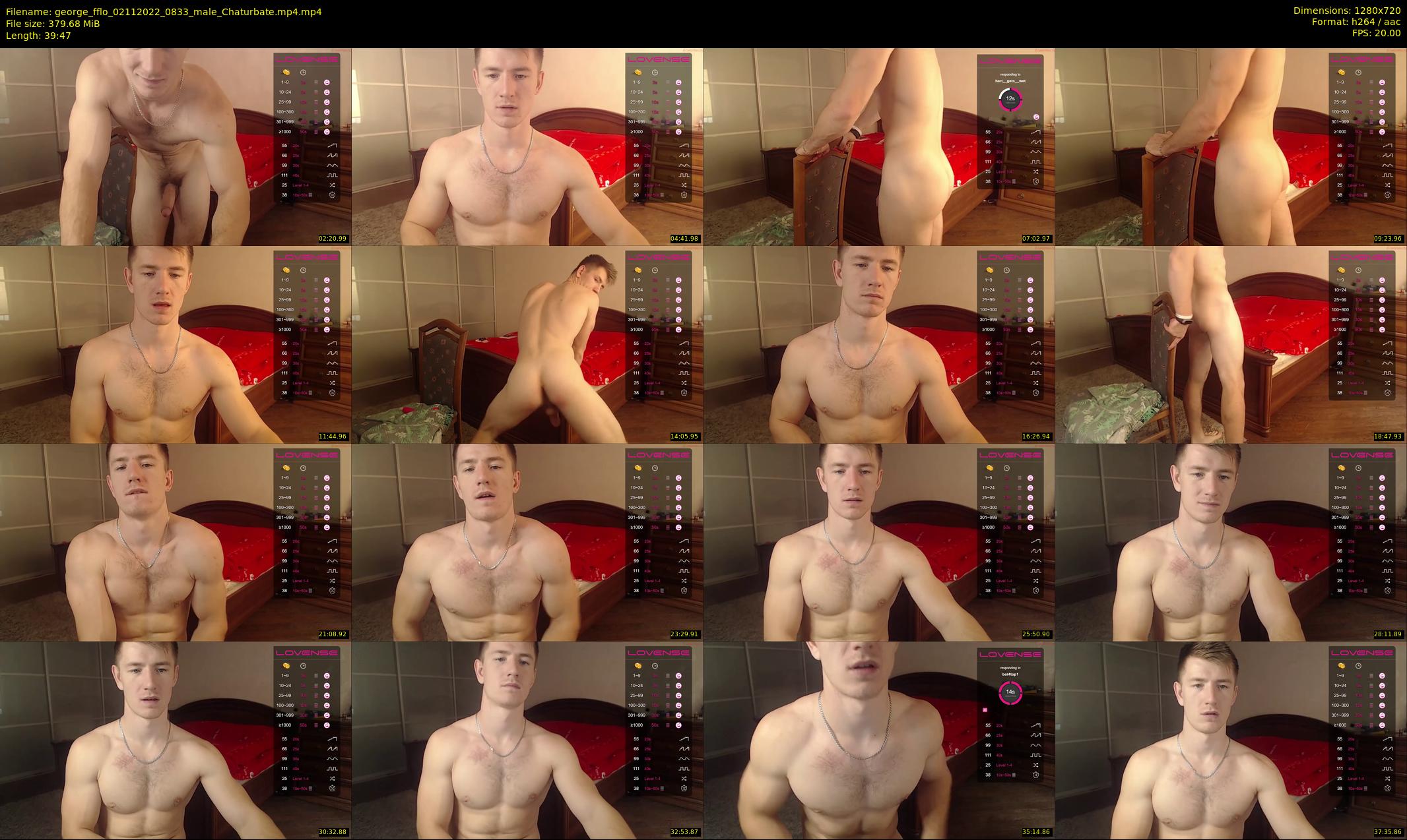 george_fflo — 40 minute Chaturbate male cam show recording, 720p, Nov 2, 2022