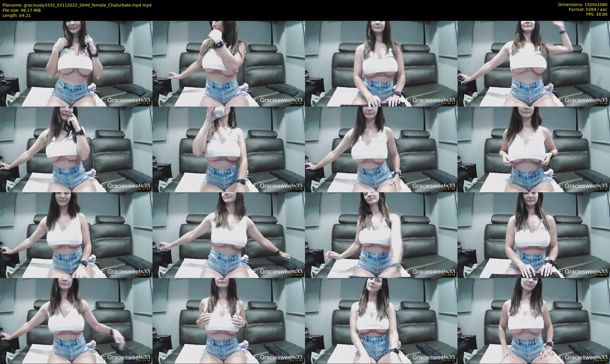 graciously3333 — 5 minute Chaturbate female cam show recording, 1080p, Nov 3, 2022