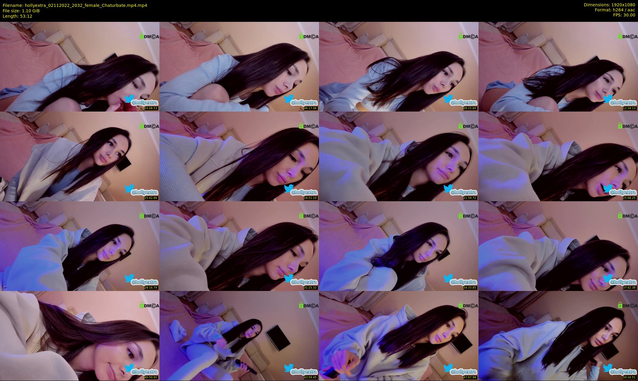 hollyextra — 54 minute Chaturbate female cam show recording, 1080p, Nov 2, 2022