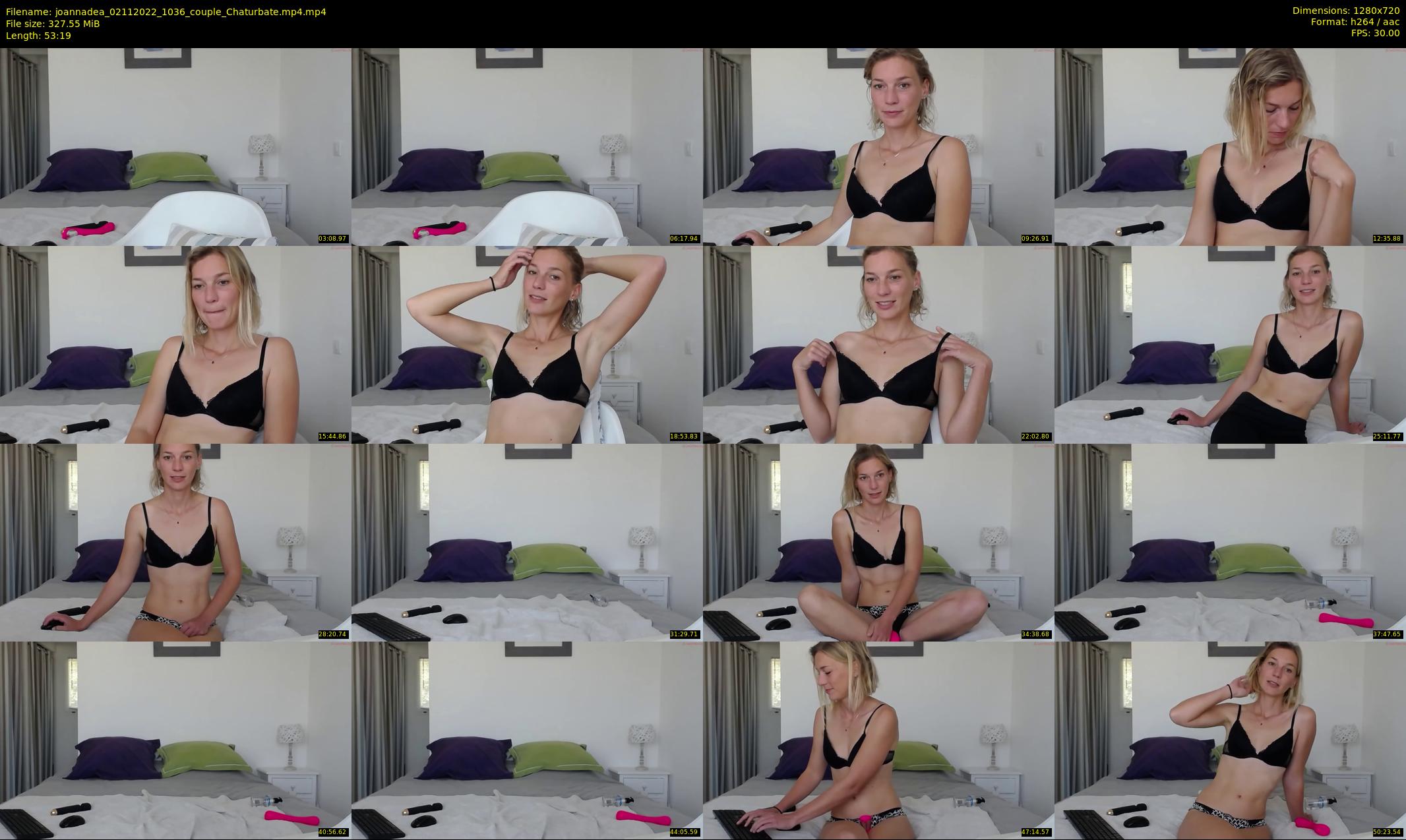 joannadea — 54 minute Chaturbate female cam show recording, 720p, Nov 2, 2022