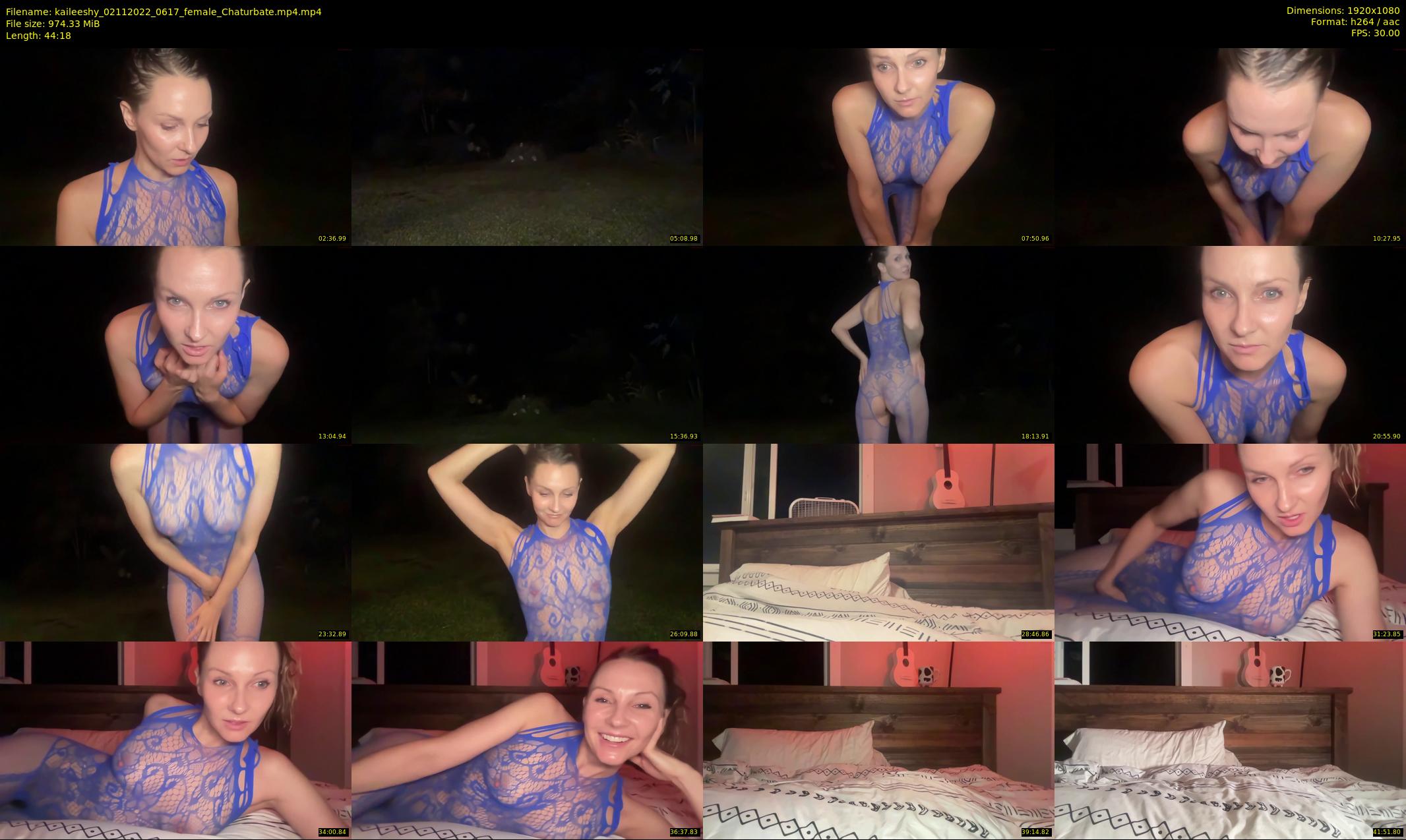 kaileeshy — 45 minute Chaturbate female cam show recording, 1080p, Nov 2, 2022