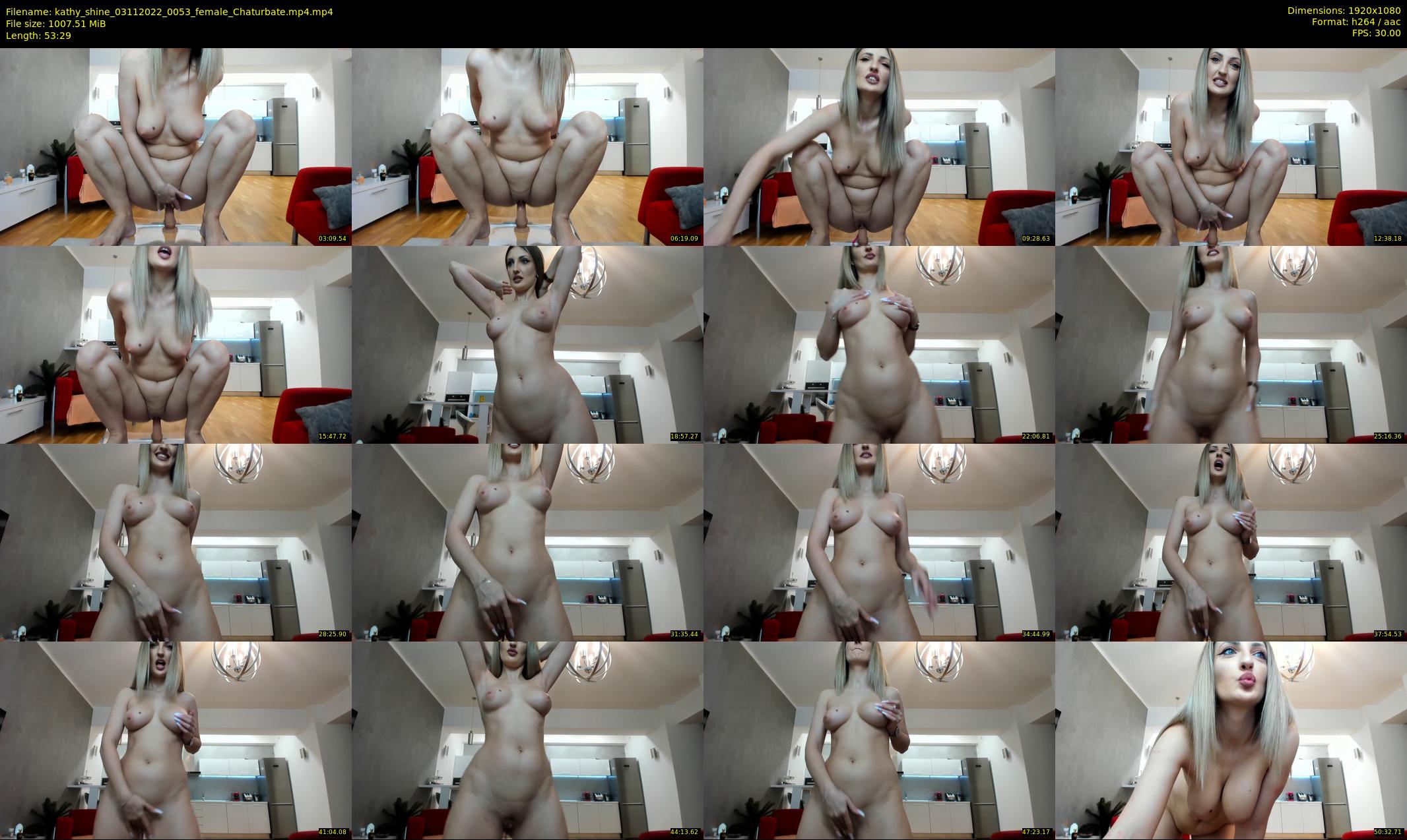 kathy_shine — 54 minute Chaturbate female cam show recording, 1080p, Nov 3, 2022