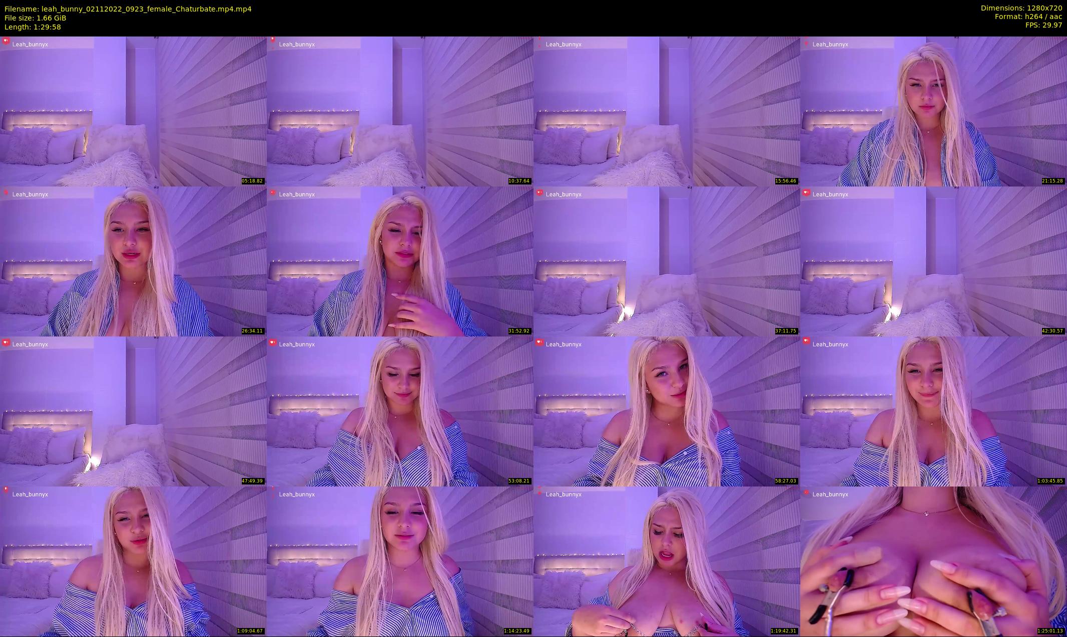 leah_bunny — 90 minute Chaturbate female cam show recording, 720p, Nov 2, 2022