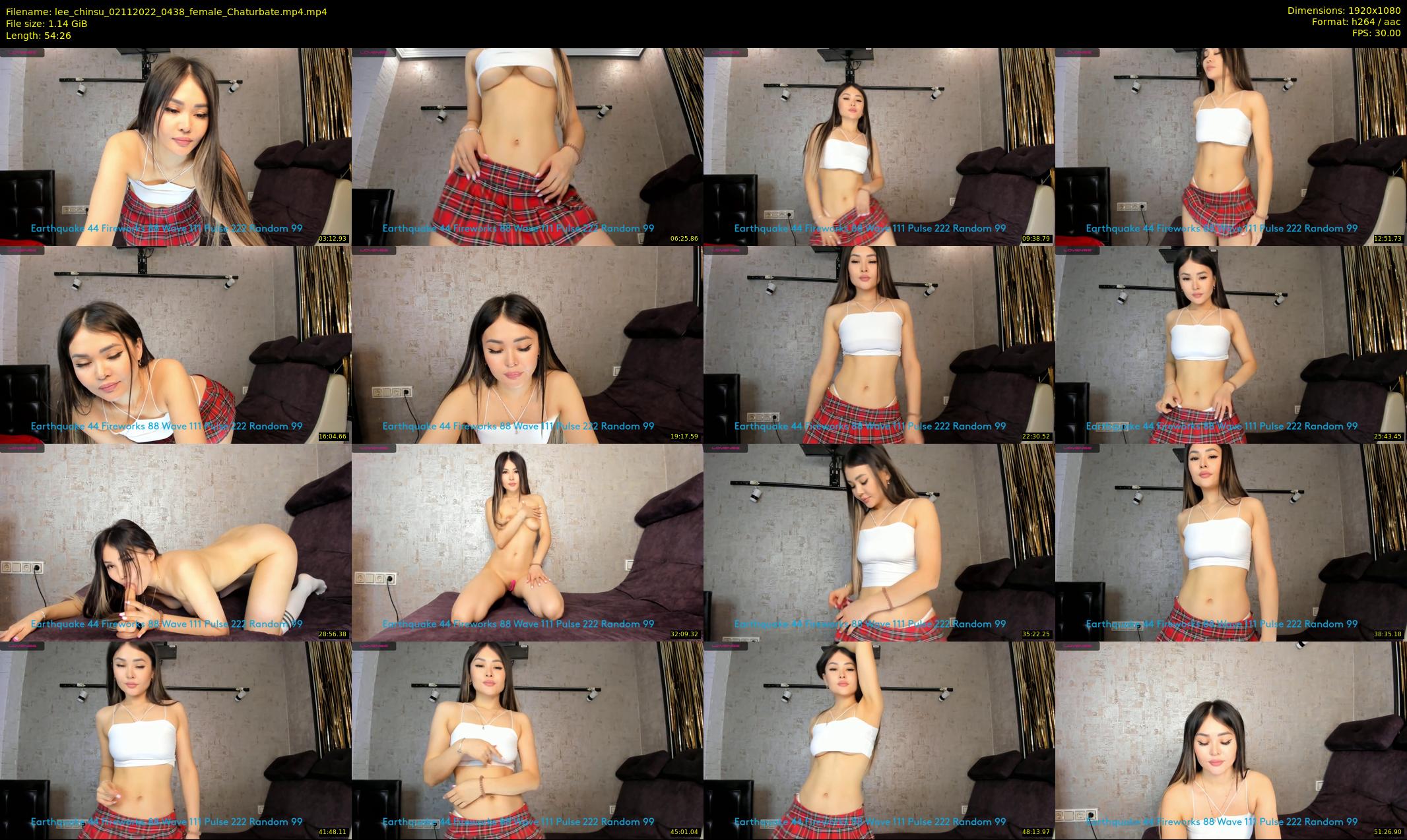 lee_chinsu — 55 minute Chaturbate female cam show recording, 1080p, Nov 2, 2022