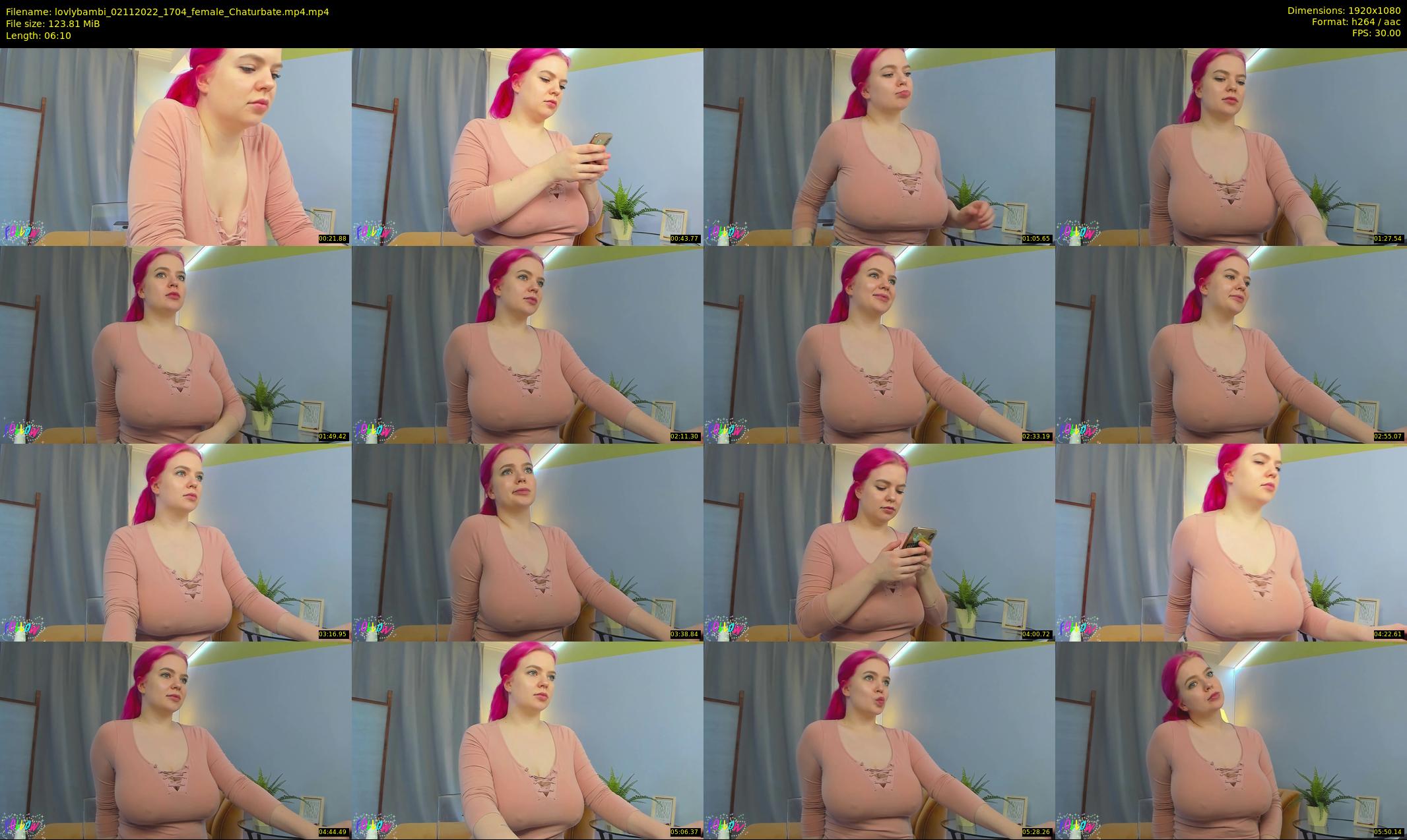 lovlybambi — 7 minute Chaturbate female cam show recording, 1080p, Nov 2, 2022