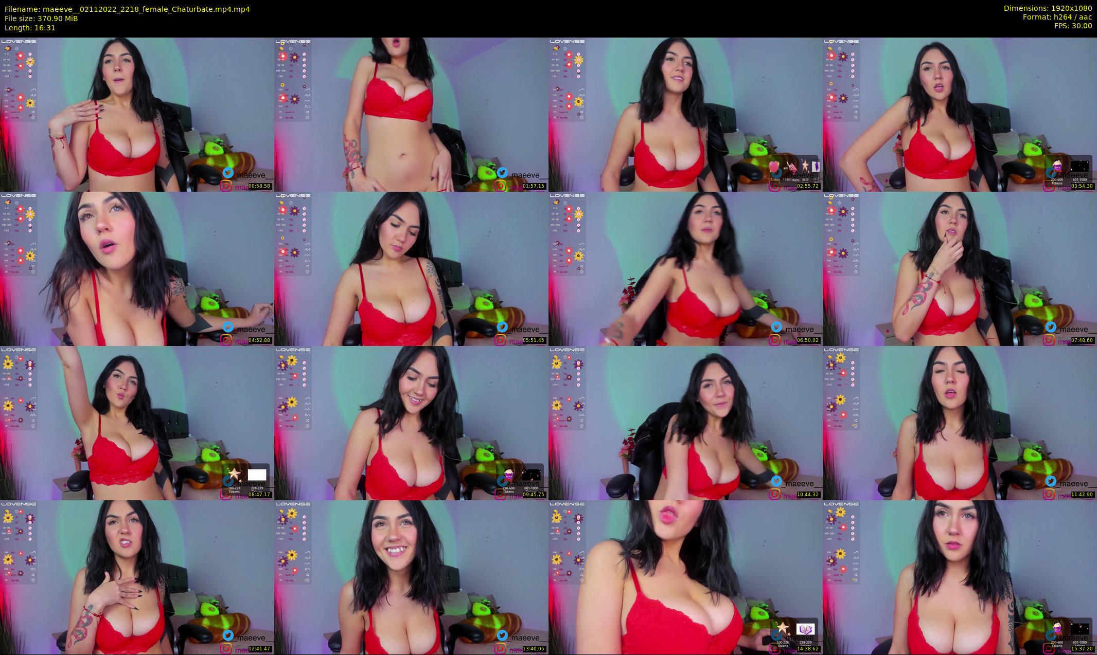maeeve_ — 17 minute Chaturbate female cam show recording, 1080p, Nov 2, 2022