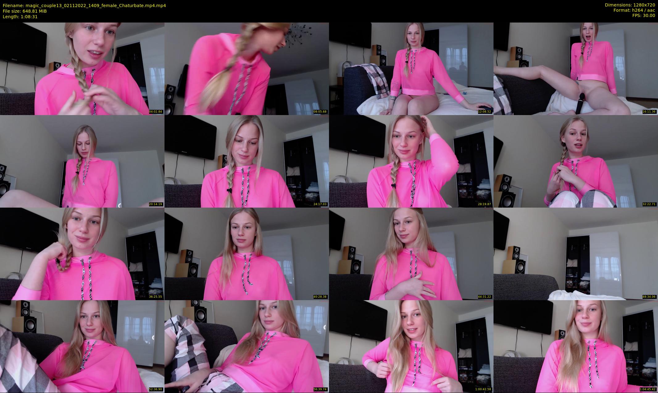 magic_couple13 — 69 minute Chaturbate couple cam show recording, 720p, Nov 2, 2022