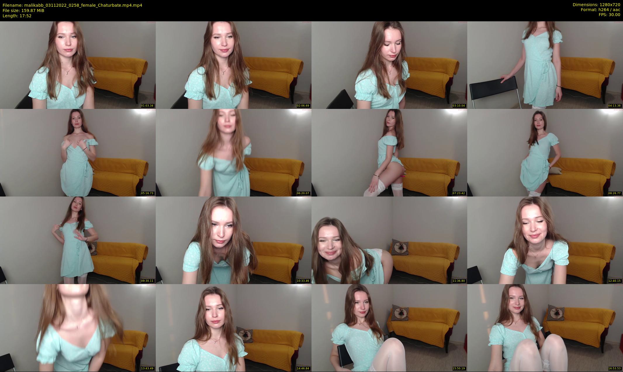 malikabb — 18 minute Chaturbate female cam show recording, 720p, Nov 3, 2022