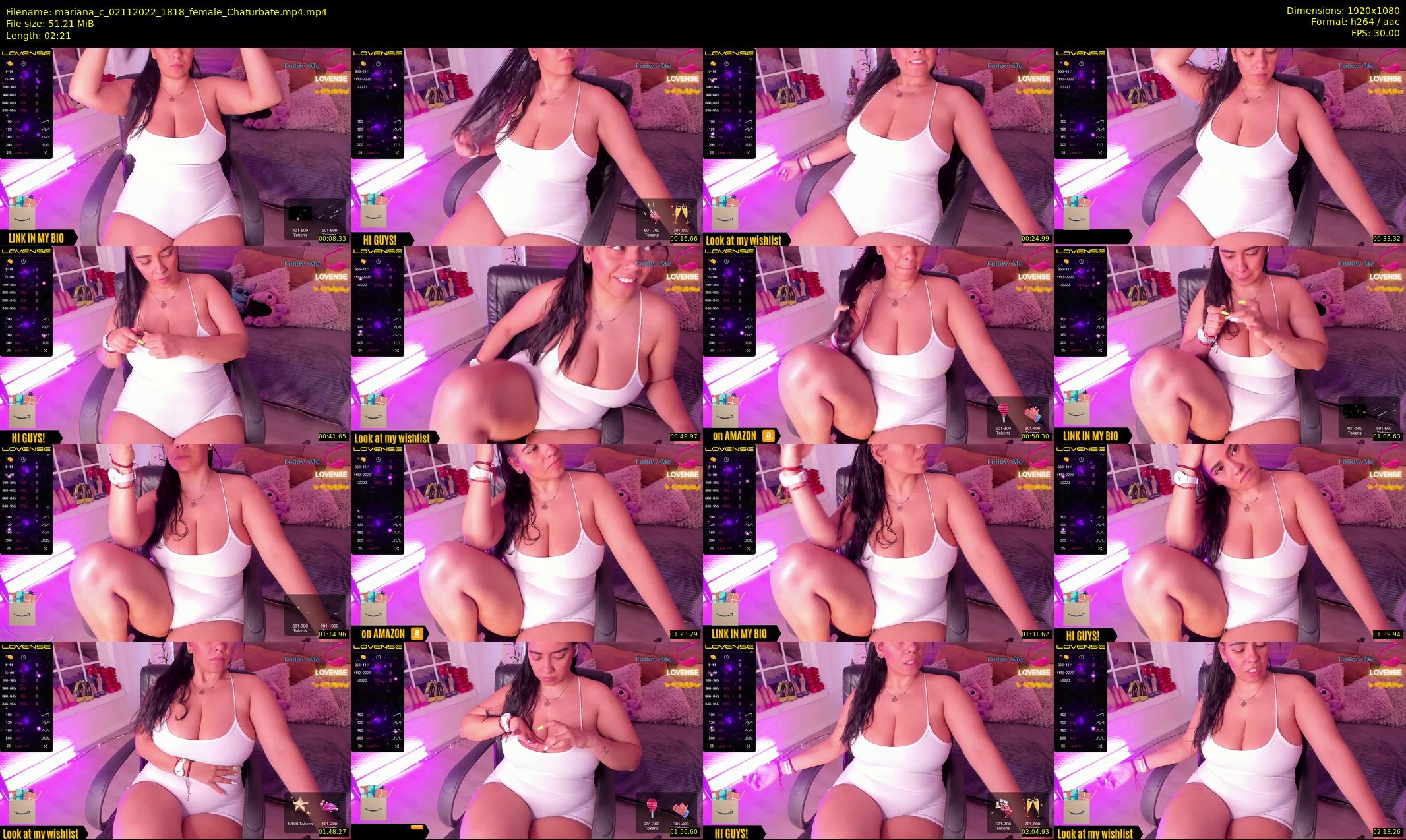 mariana_c — 3 minute Chaturbate female cam show recording, 1080p, Nov 2, 2022