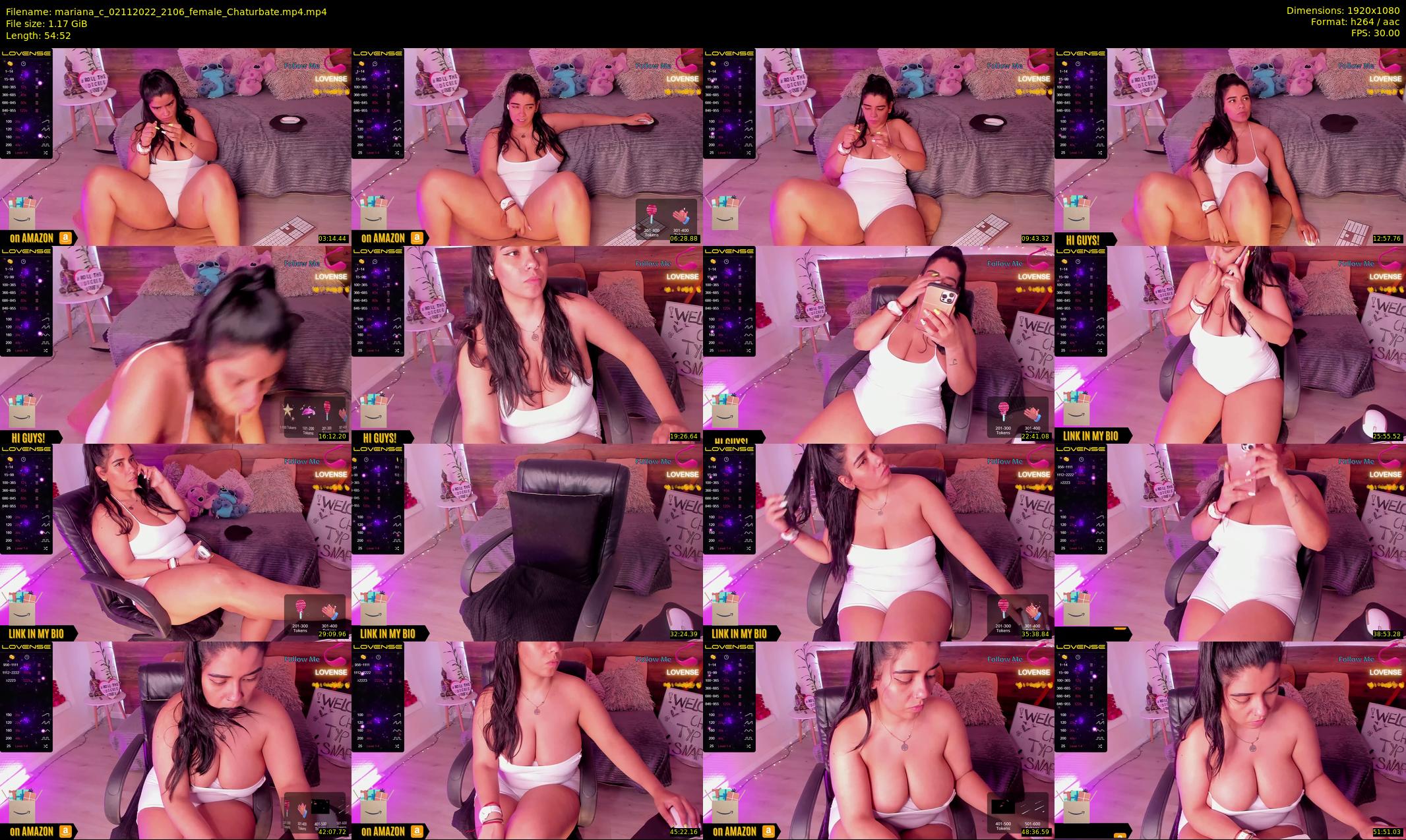 mariana_c — 55 minute Chaturbate female cam show recording, 1080p, Nov 2, 2022