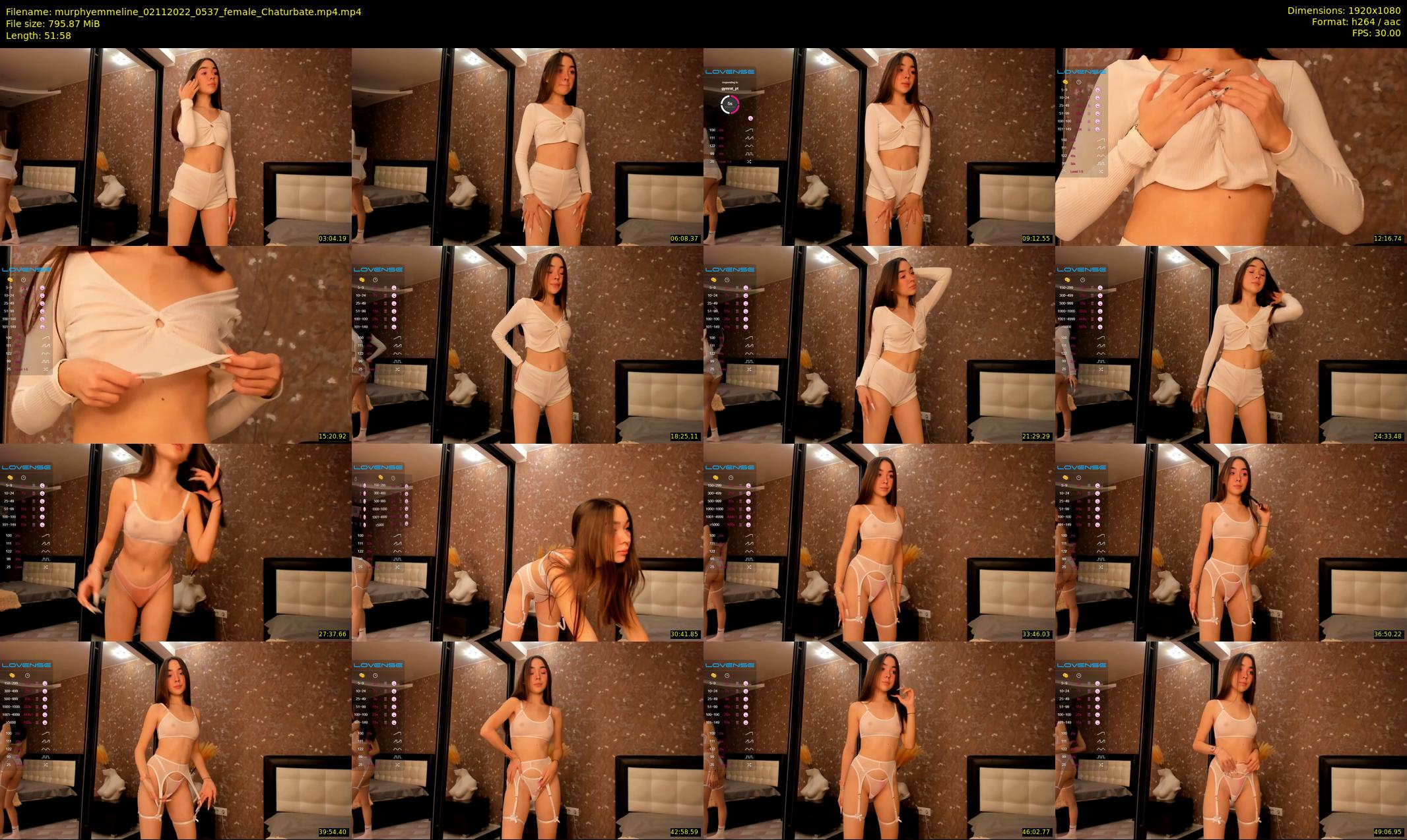 murphyemmeline — 52 minute Chaturbate female cam show recording, 1080p, Nov 2, 2022