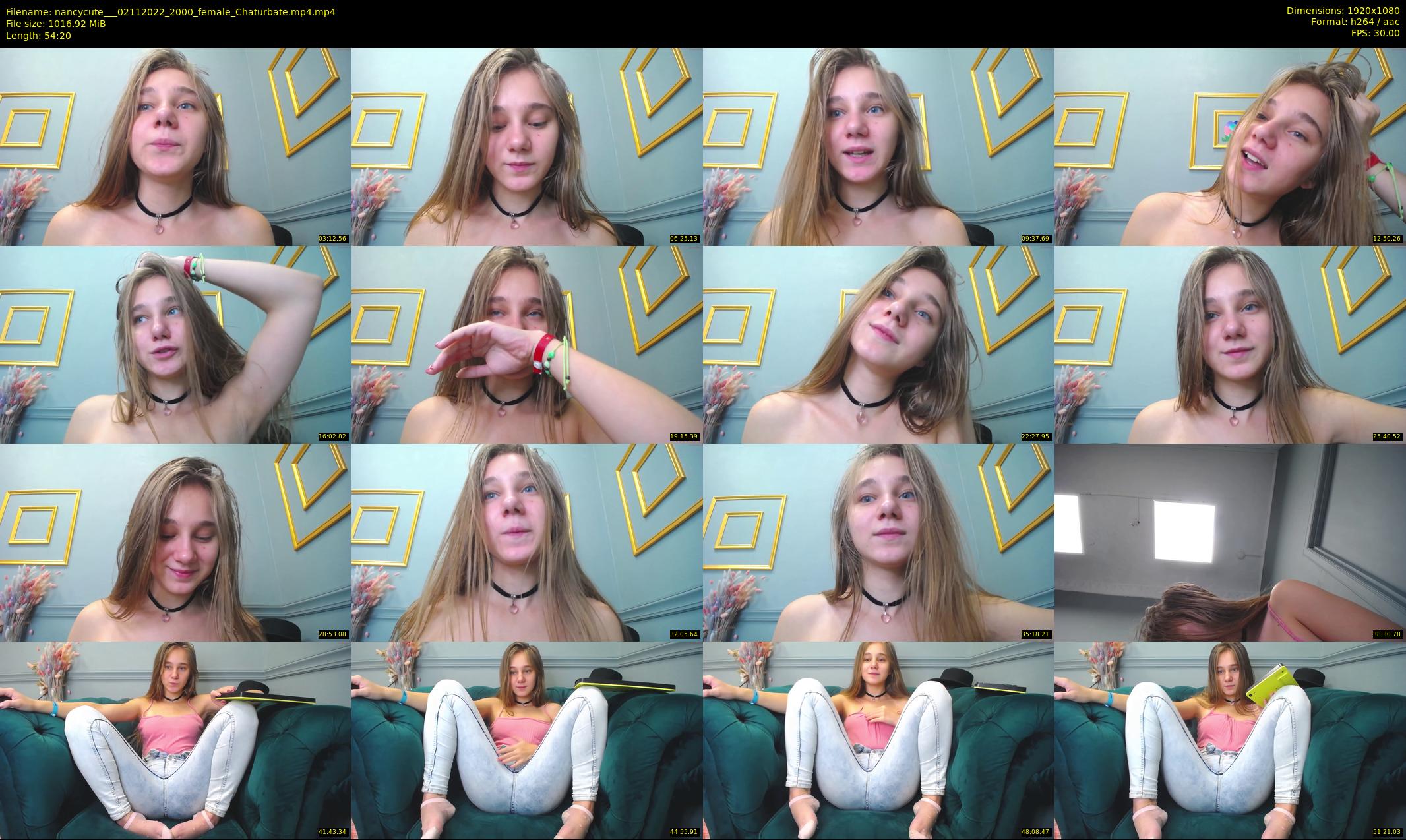 nancycute__ — 55 minute Chaturbate female cam show recording, 1080p, Nov 2, 2022